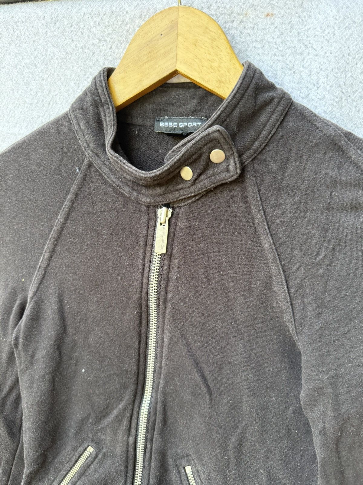 Hysteric Glamour Bebe Sport Zip Biker Jacket Crown 14thaddiction Kmrii Styled Size US XS / EU 42 / 0 - 5 Thumbnail