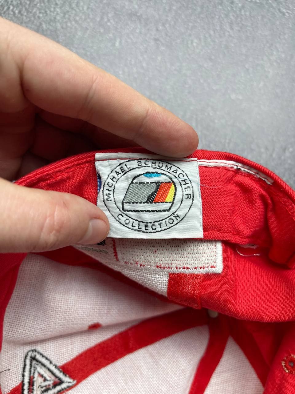 Ferrari Vintage Ferrari F1 Michael Schumacher Dekra Cap Hat Size ONE SIZE - 6 Thumbnail