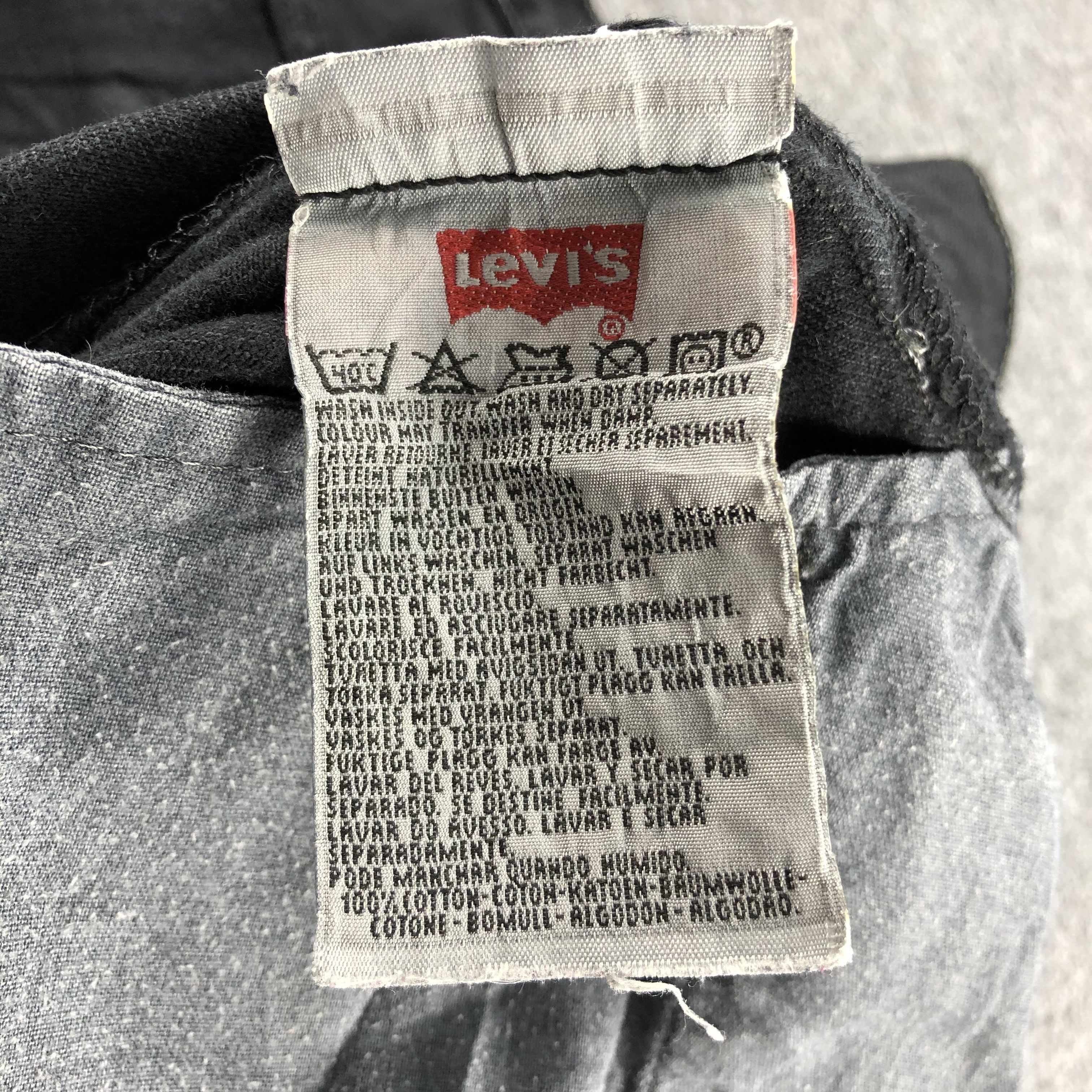 Levi's Vintage 90s Distress Levis 501 Jeans-J1427 Size US 38 / EU 54 - 12 Thumbnail