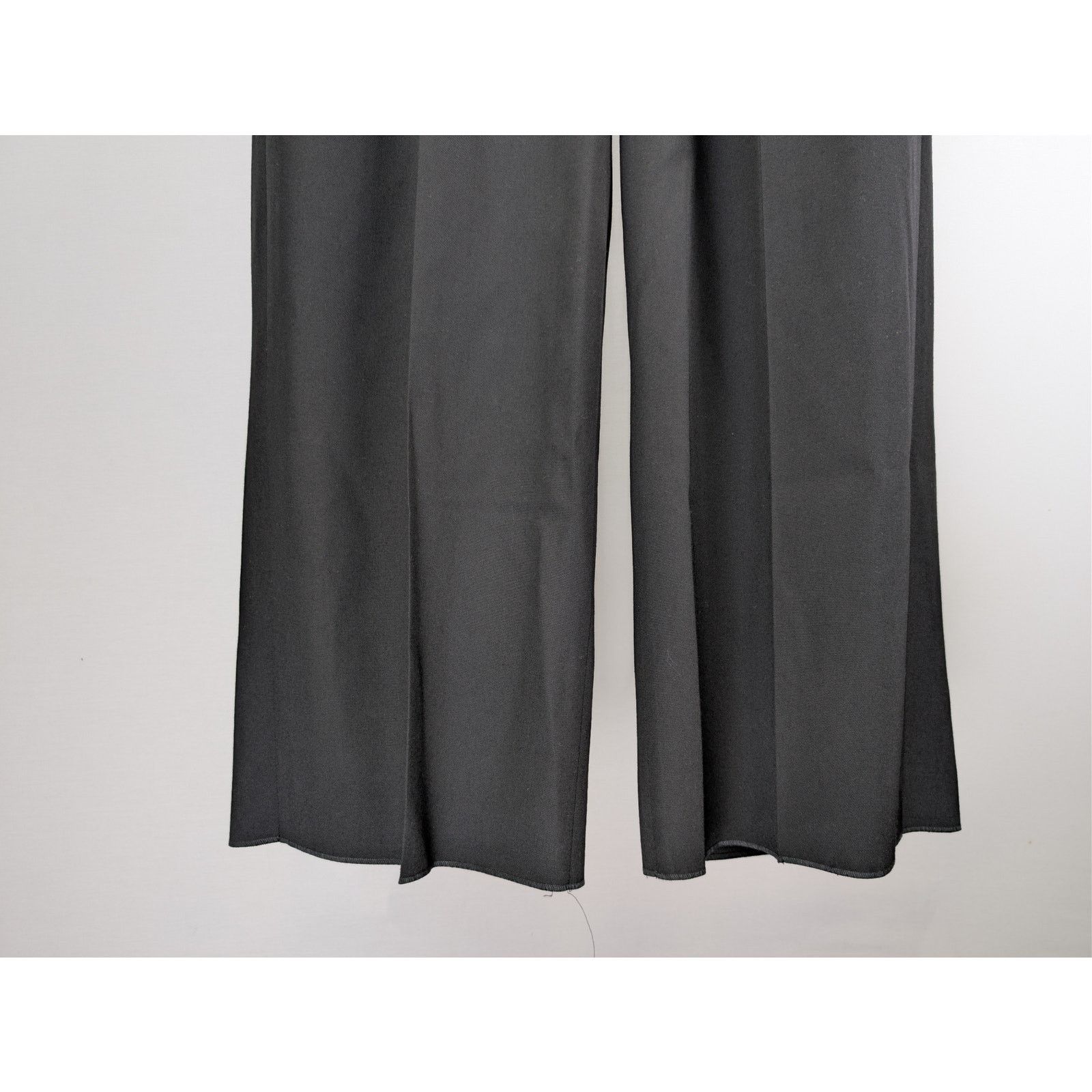 Balenciaga o1rshd1 Dry Wool Twill Hybrid Tailoring Pants in Black Size US 30 / EU 46 - 4 Thumbnail
