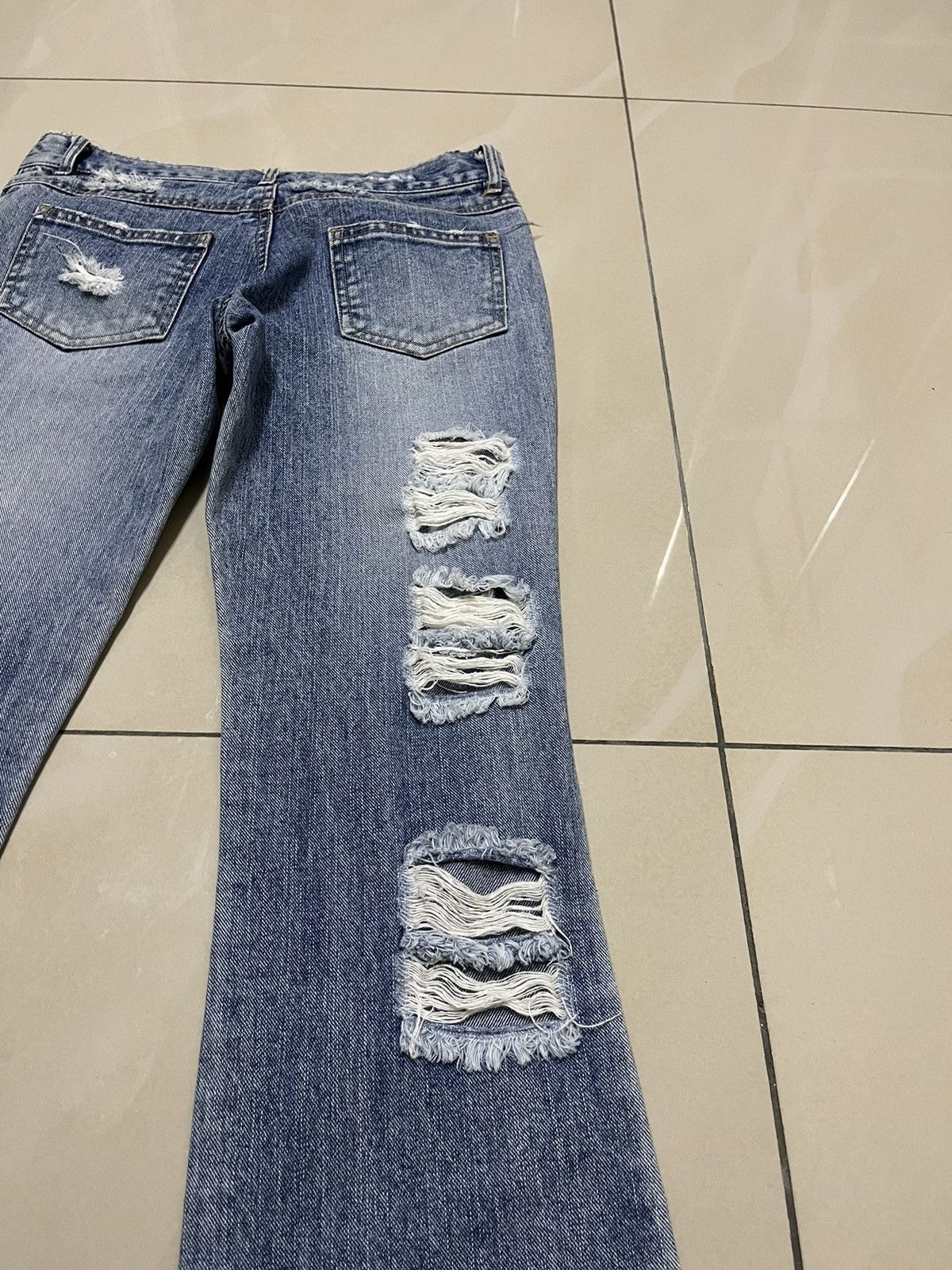 Hysteric Glamour Flare Jeans Jean & Louis distressed low rise bootcut F1 Size US 28 / EU 44 - 14 Thumbnail