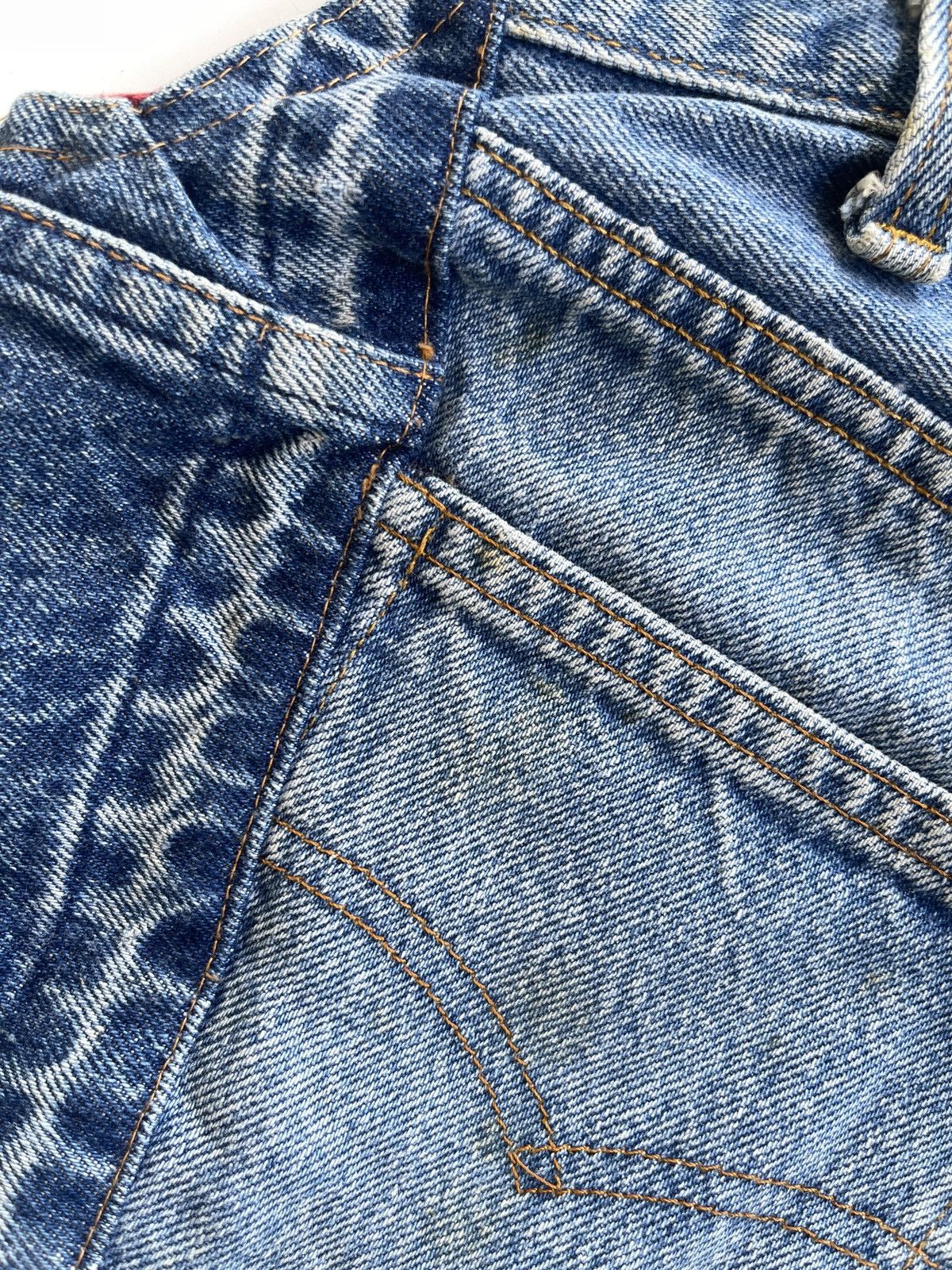 Levi's Vintage Clothing Levis X Louis Papa Reconstruct Custom Denim Vest Size M / US 6-8 / IT 42-44 - 17 Thumbnail