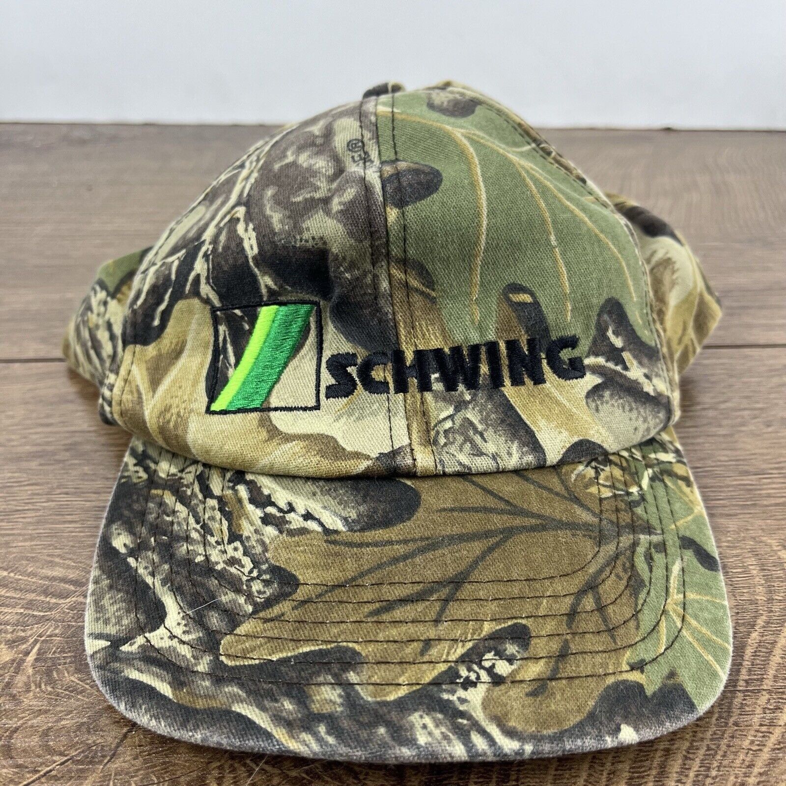Other Schwing Hat Schwing Baseball Hat Green Camo Adjustable Hat G Size ONE SIZE - 4 Thumbnail