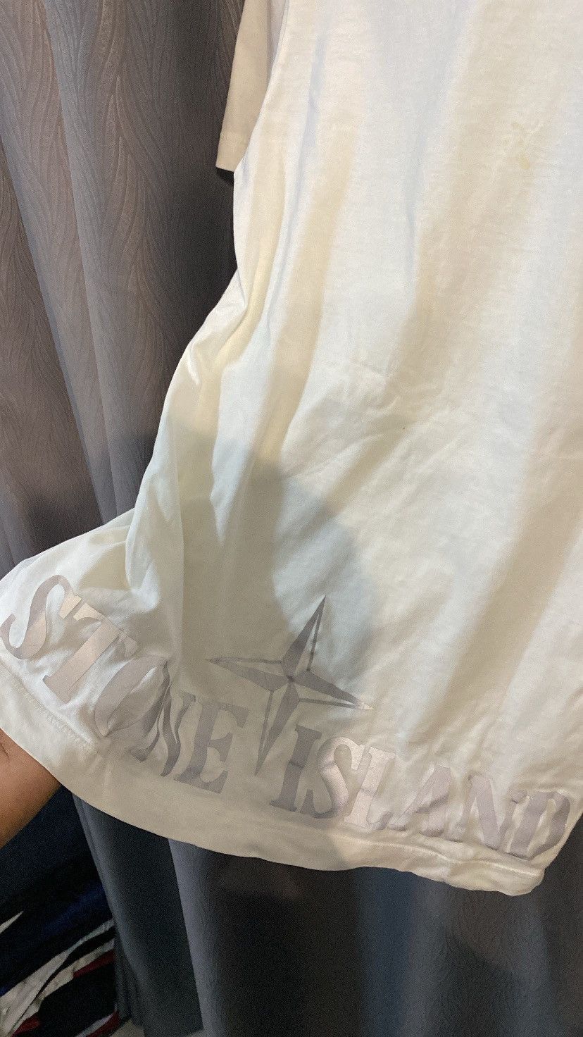 Designer × Stone Island Stone Island Tshirt Reflective Backhit Size US S / EU 44-46 / 1 - 12 Thumbnail