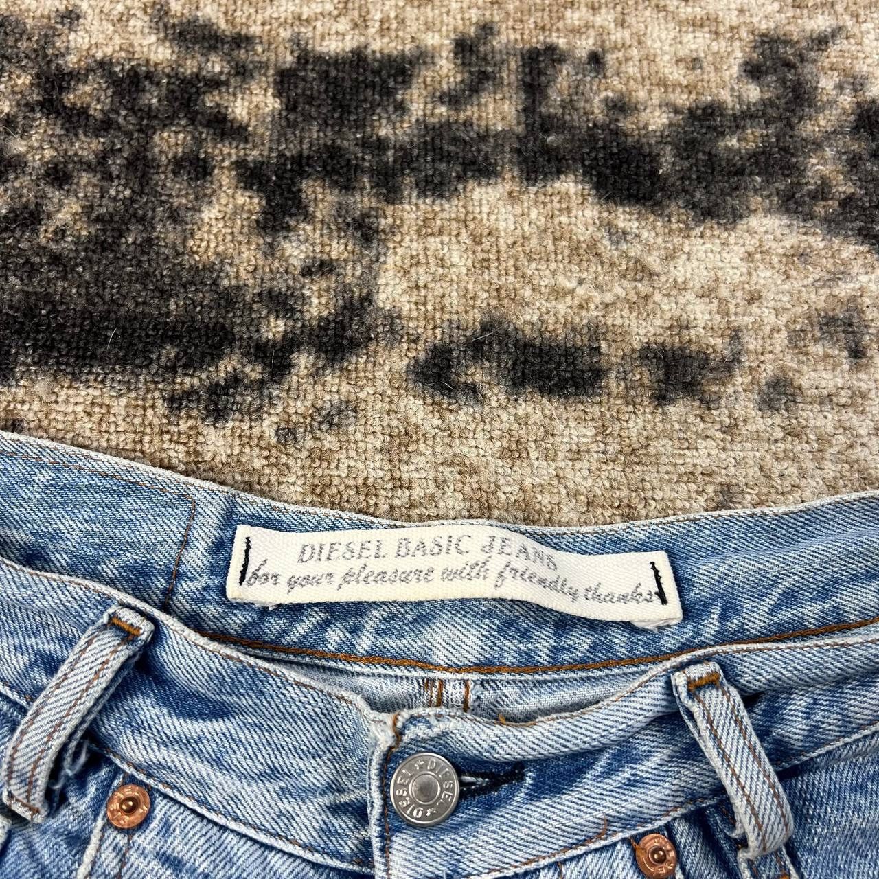 Diesel Diesel Vintage Y2K Baggy Denim Jeans Streetwear Style Size US 33 - 7 Thumbnail