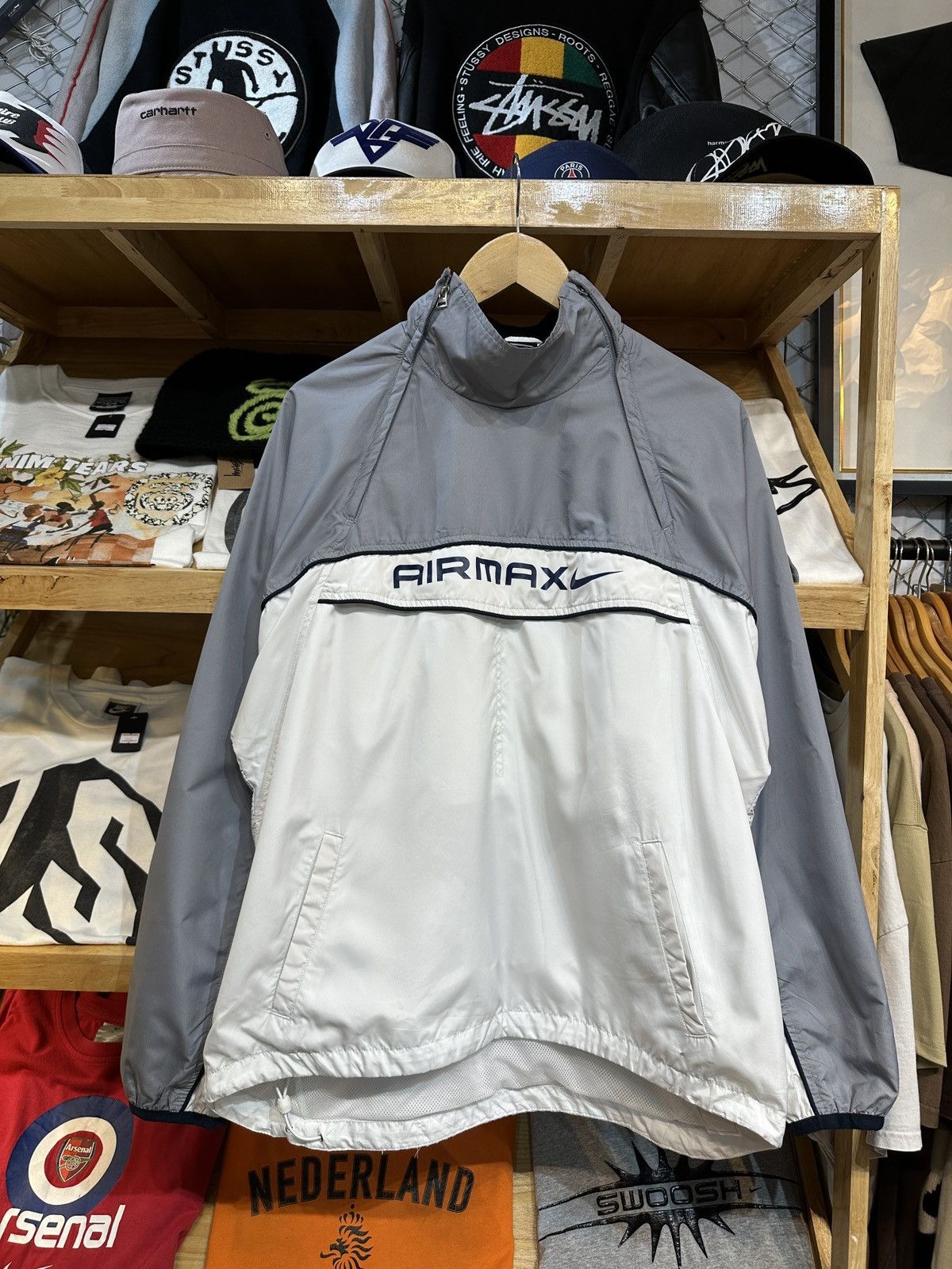 Nike ❗️Rare❗️Vintage Nike Air Max Series 87 2Side Zip Jacket Size US M / EU 48-50 / 2 - 1 Thumbnail