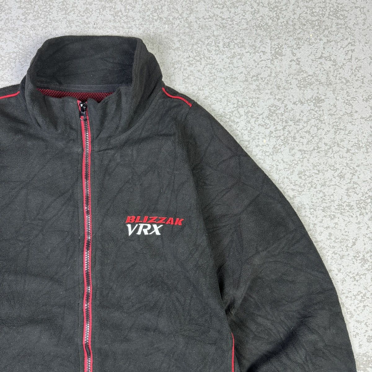 Japanese Brand 💥Bridgestone Blizzak VRX Vintage Style Fleece Jacket Size US L / EU 52-54 / 3 - 3 Thumbnail