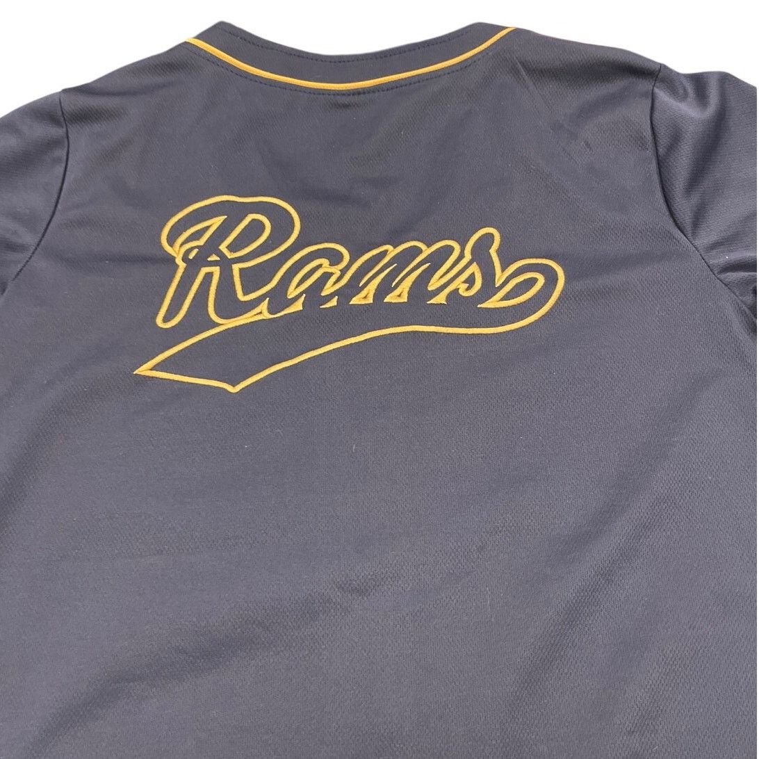 NFL LA Rams Authentic NFL Jersey Blue Gold Small Stitched Logo Size US S / EU 44-46 / 1 - 6 Thumbnail