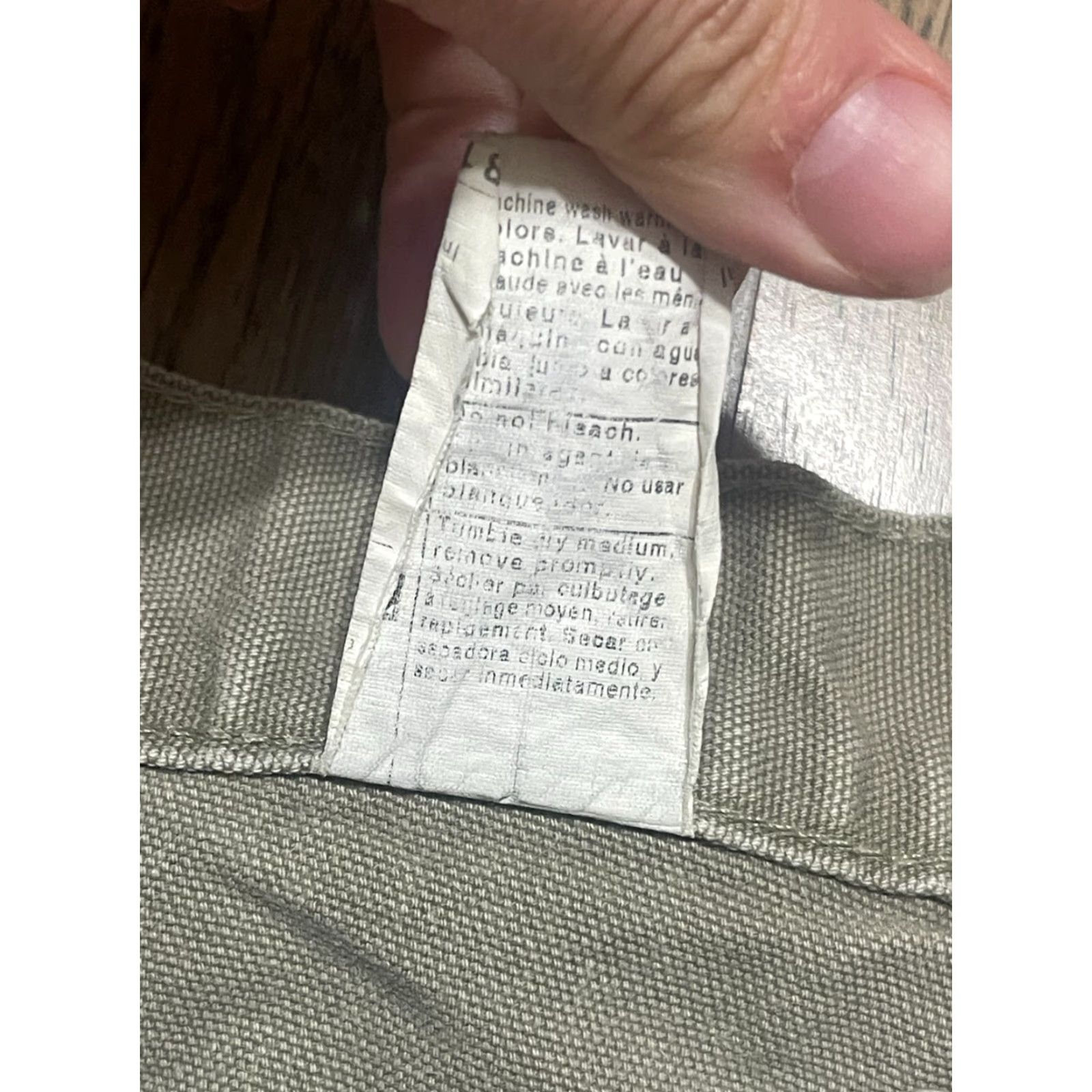 Carhartt VINTAGE Carhartt Pants Mens 33 Brown Cargo Pants Pockets Regular 30.5in Inseam Navy? Size US 33 - 5 Thumbnail
