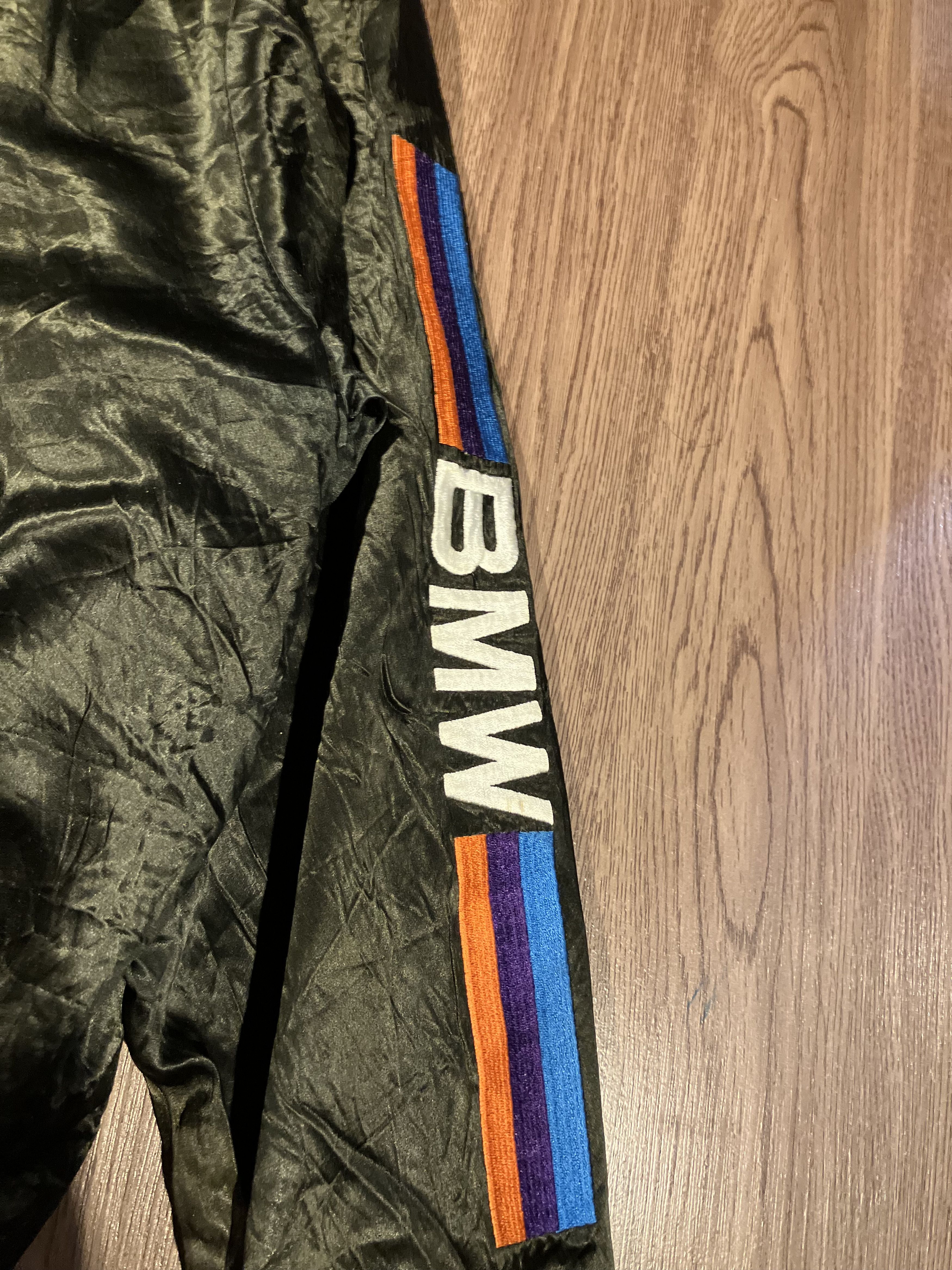 Other BMW Satin Bomber Jacket By Style Auto Size US XL / EU 56 / 4 - 3 Thumbnail