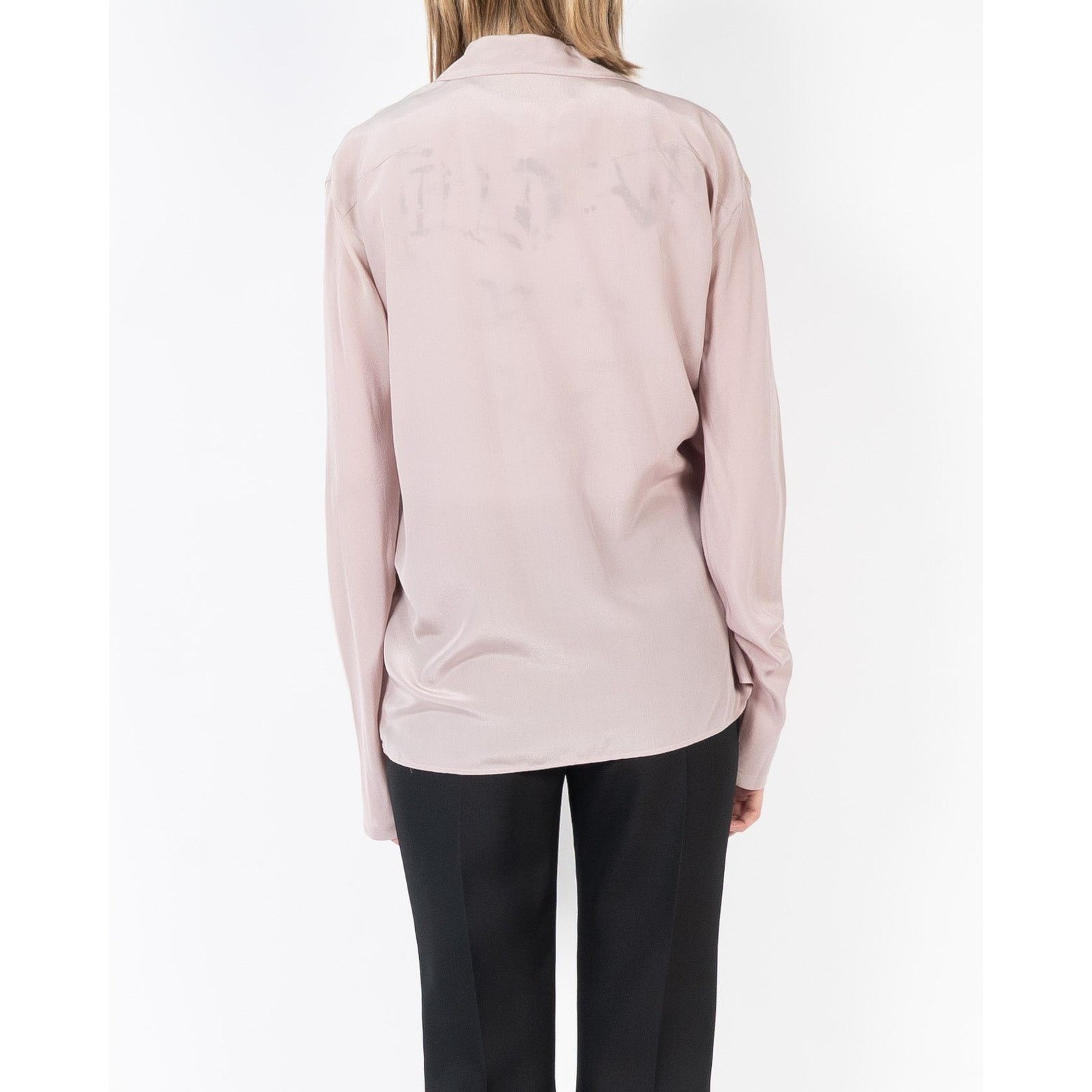 Haider Ackermann FW19 Pink Kimono Silk Shirt Size S / US 4 / IT 40 - 2 Thumbnail