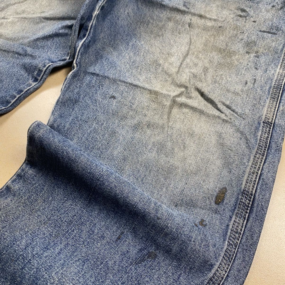 Wrangler Vintage y2k Wrangler Distressed Carpenter Jeans Size US 38 / EU 54 - 3 Thumbnail