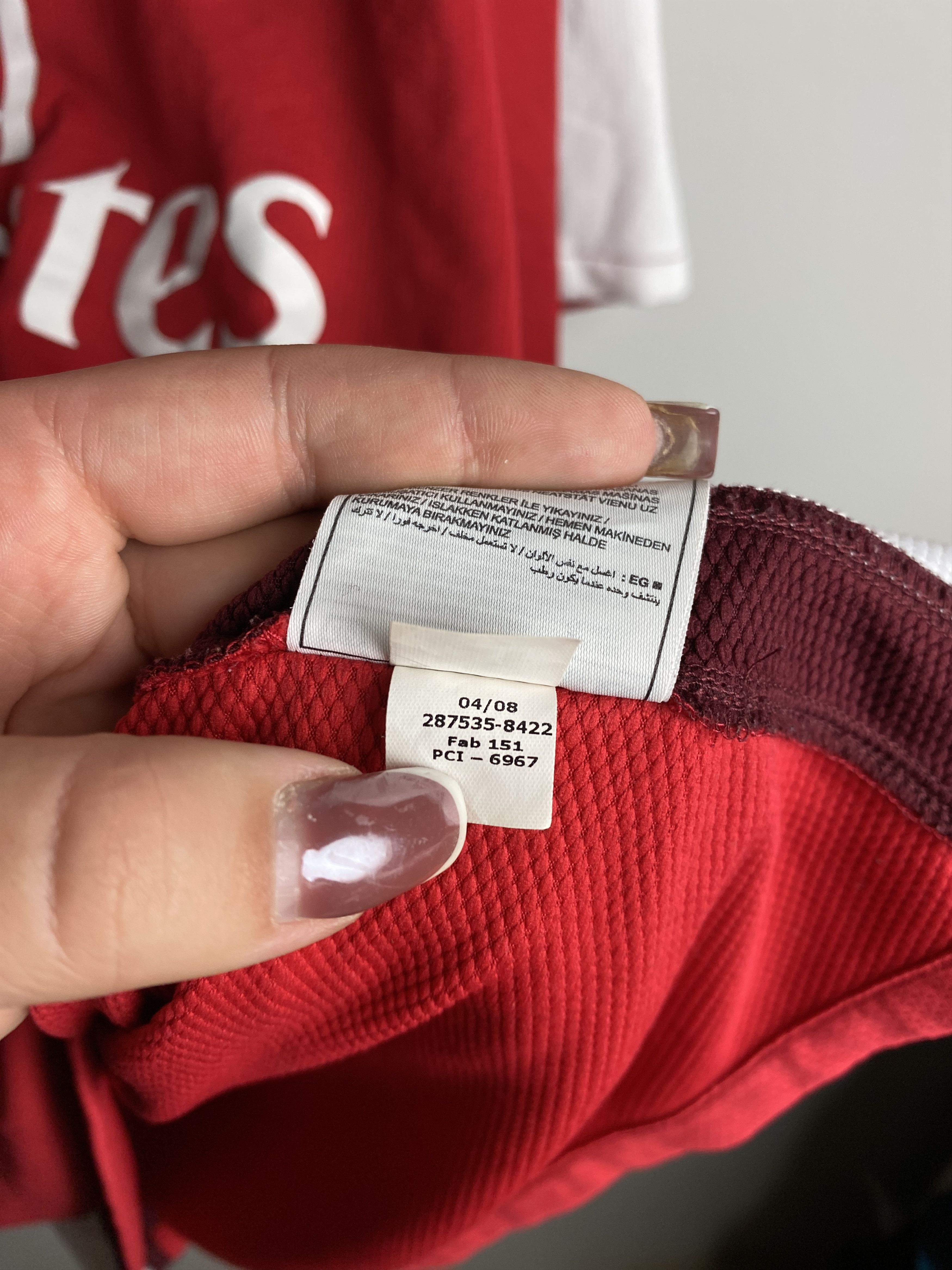 Nike Arsenal Nike soccer jersey fly emirates mojolojo blokecore Size US L / EU 52-54 / 3 - 8 Thumbnail
