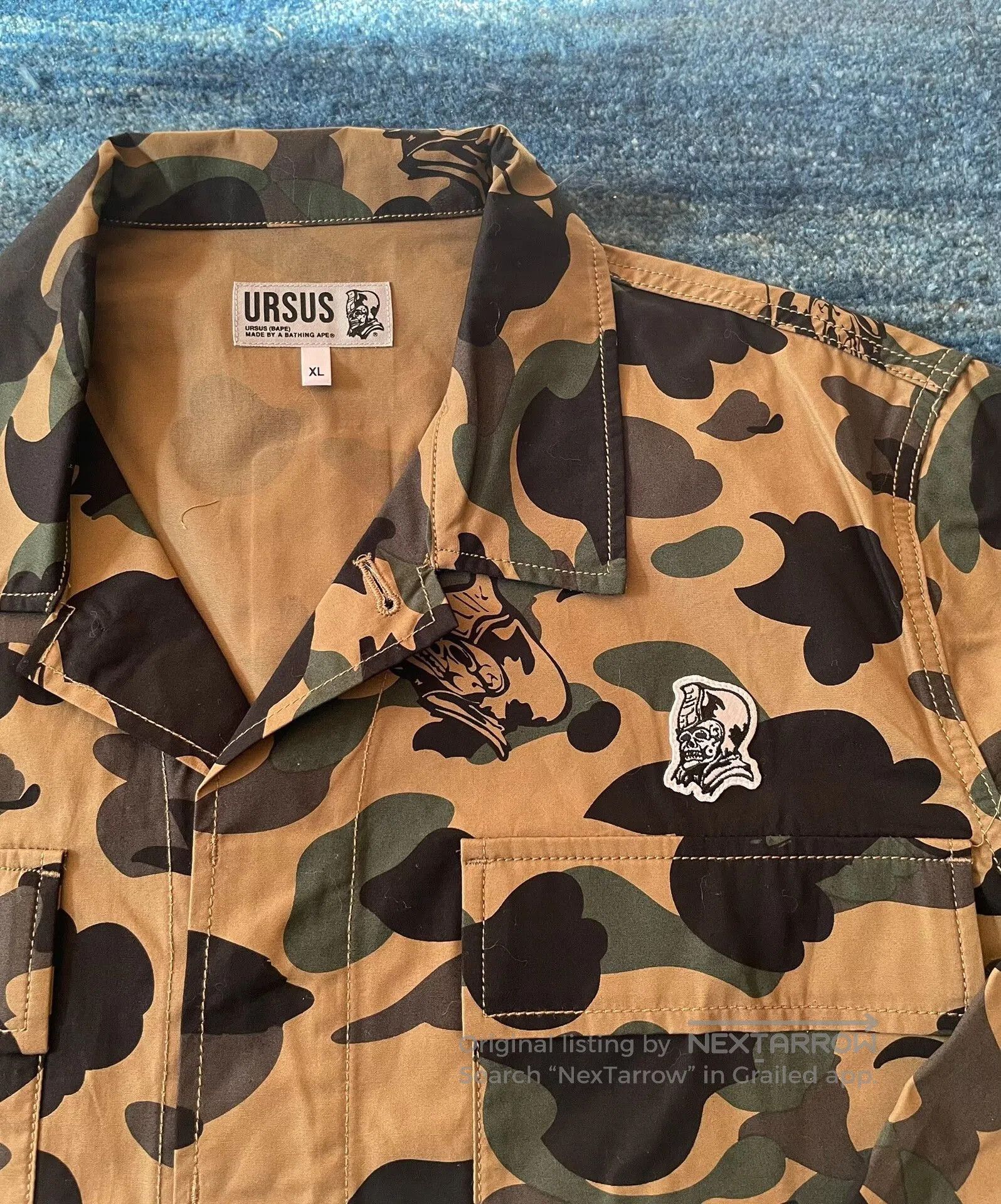 Bape Bape Ursus Camo Cargo Jacket. Size US XL / EU 56 / 4 - 3 Thumbnail