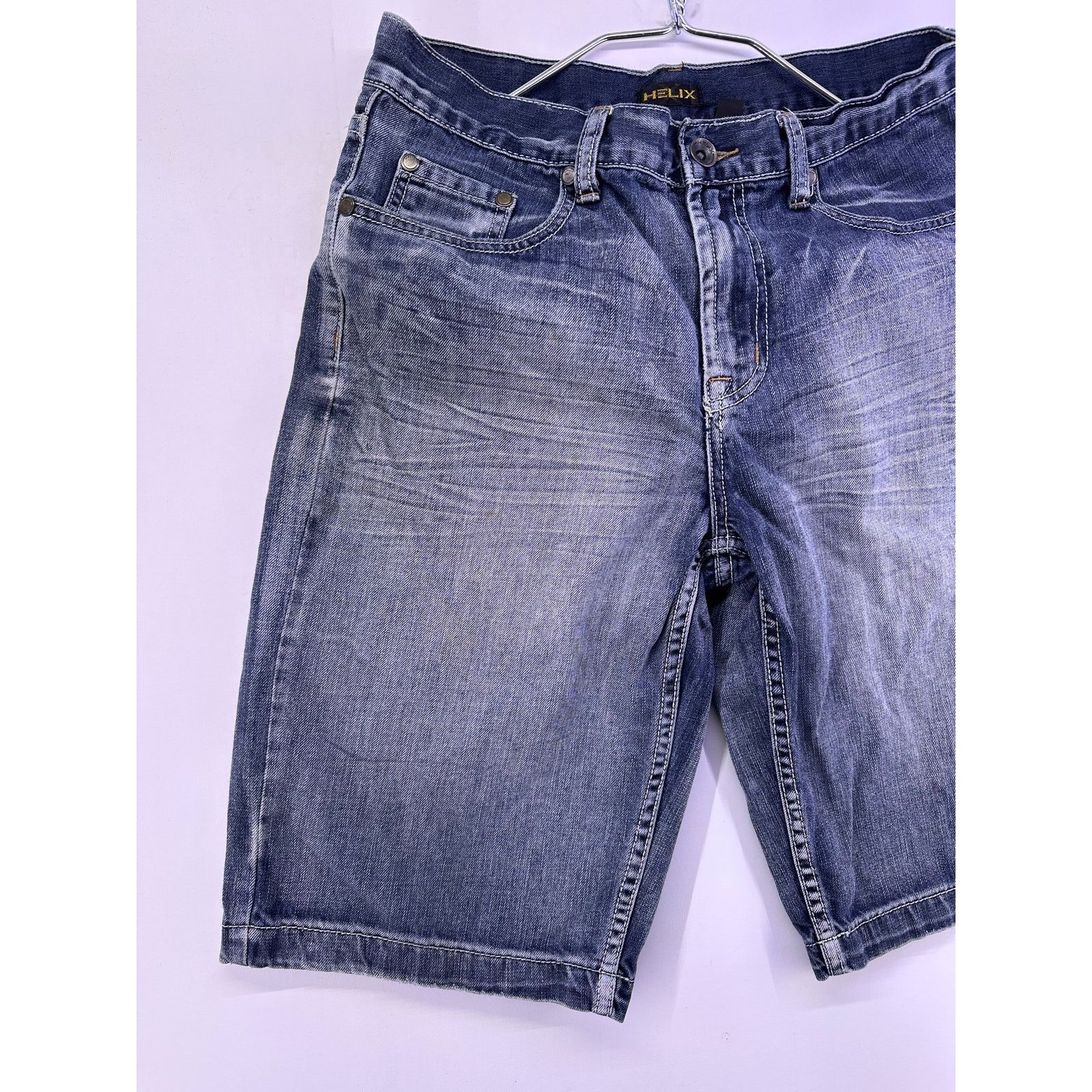 Helix Helix Jean Shorts Western Style Size 32 Size US 32 / EU 48 - 2 Thumbnail