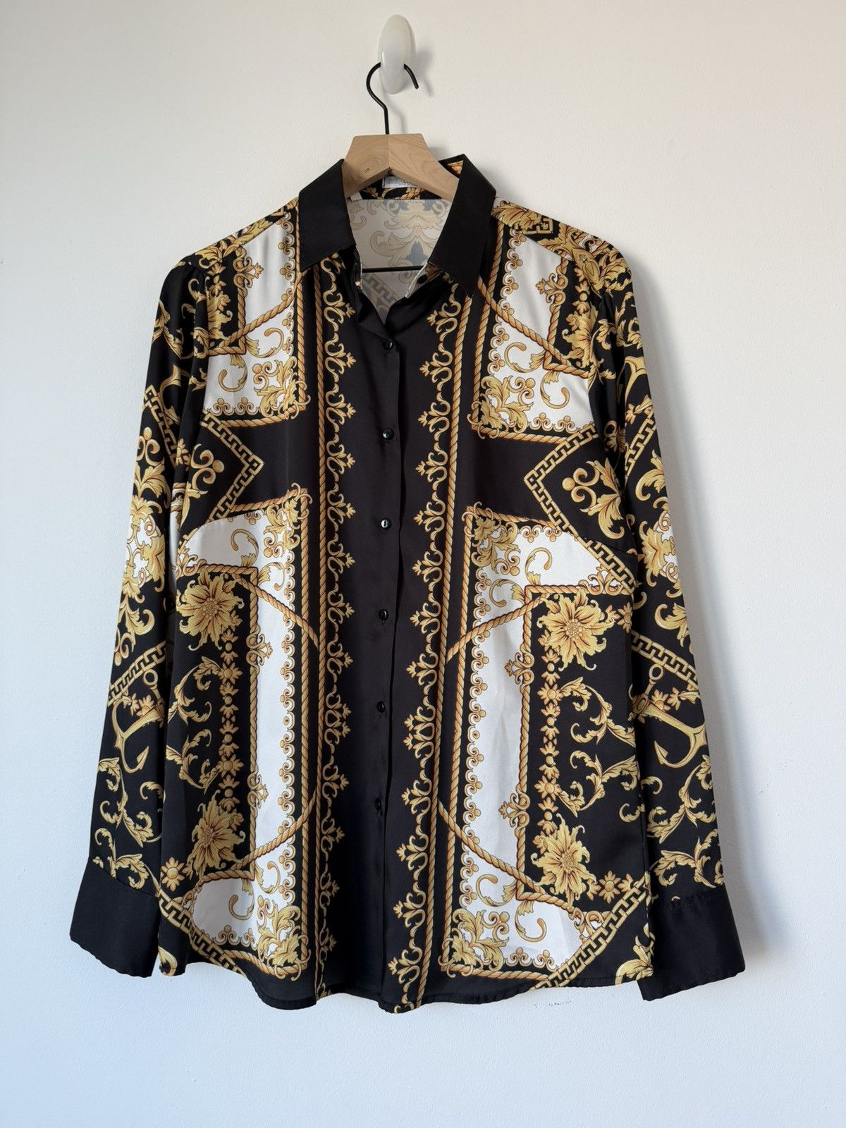 Other Made in italy Nara Camice Versace Style Shirt IV (large) Size US M / EU 48-50 / 2 - 1 Thumbnail