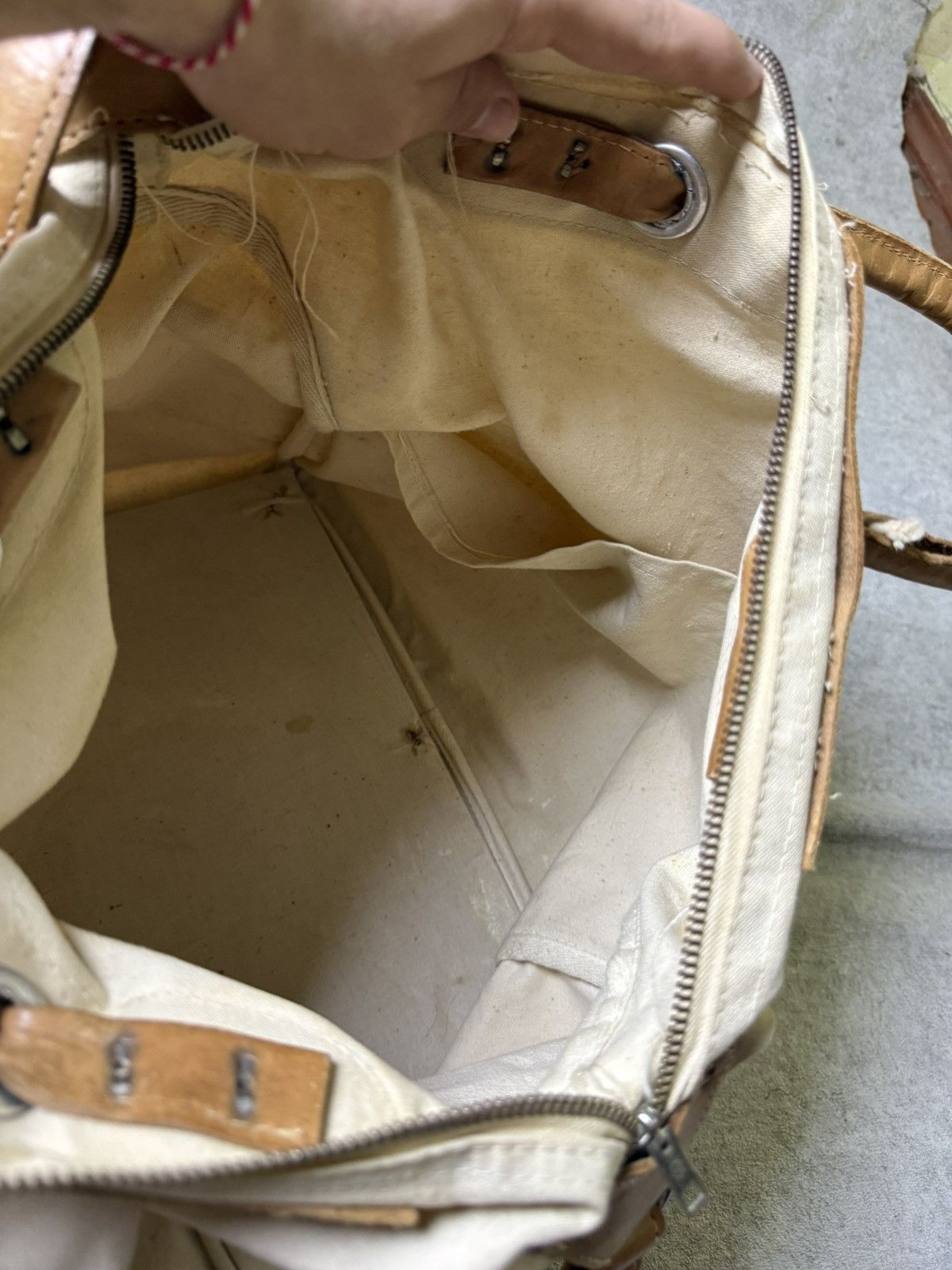 Handmade US 1973SS Army Handmade Skull Bag RRL Military Ralph Lauren Size ONE SIZE - 25 Thumbnail