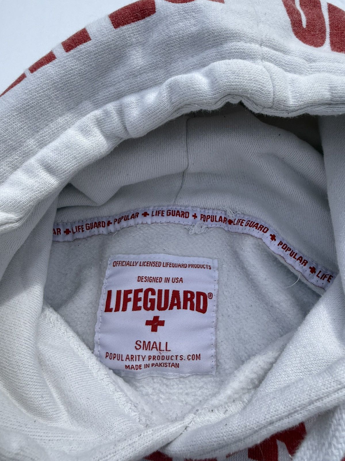 Other White Lifeguard Hoodie Sweater with Red Accents Size S / US 4 / IT 40 - 4 Thumbnail