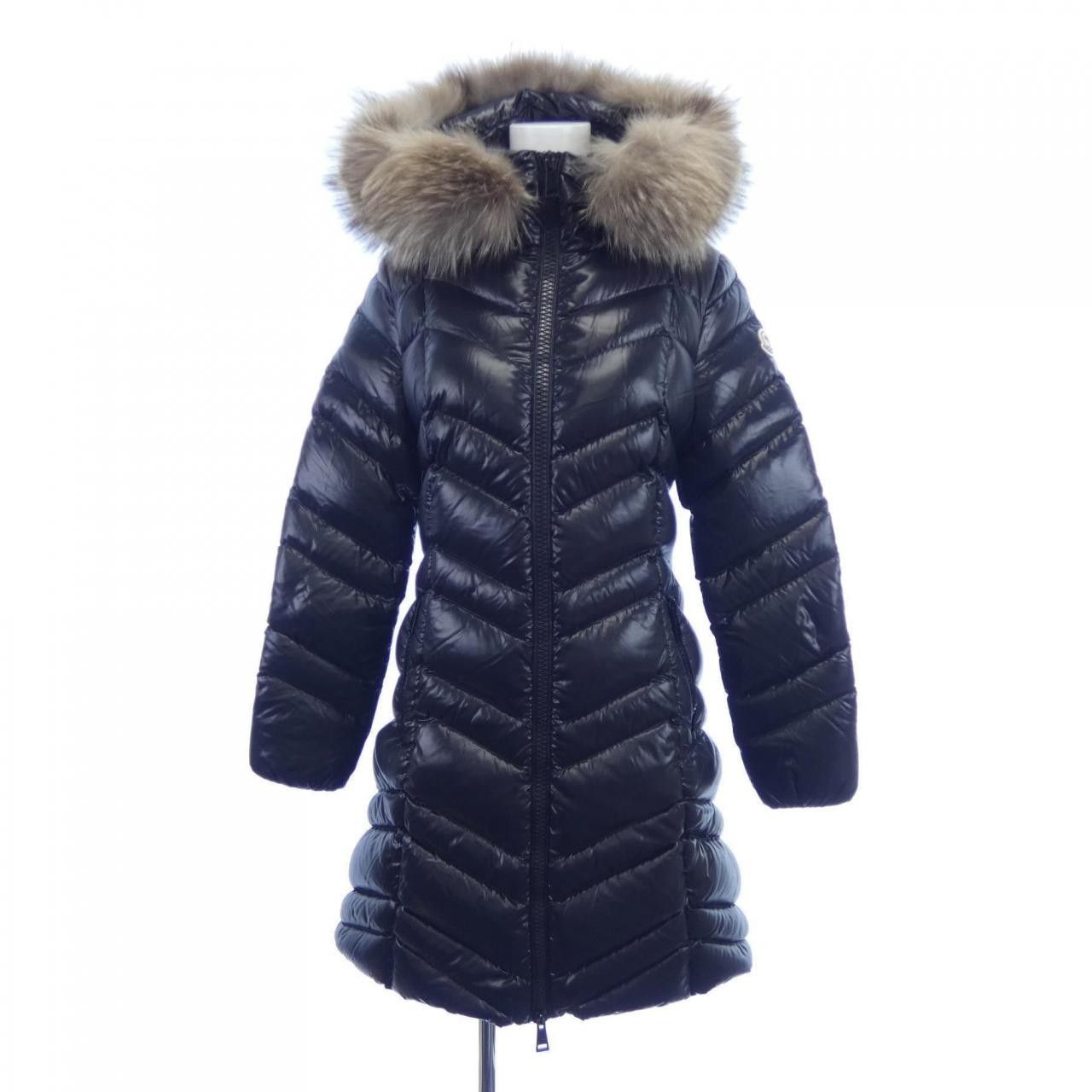 Moncler Moncler Moncler FULMAR Blue Frost Fox Down Coat Fur Outerwear FULMAR DUTY FREE for USA Size ONE SIZE - 1 Thumbnail