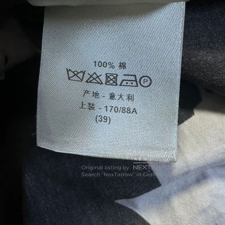 Dior Dior Size39 Black rose shirt Size US XXS / EU 40 - 4 Thumbnail