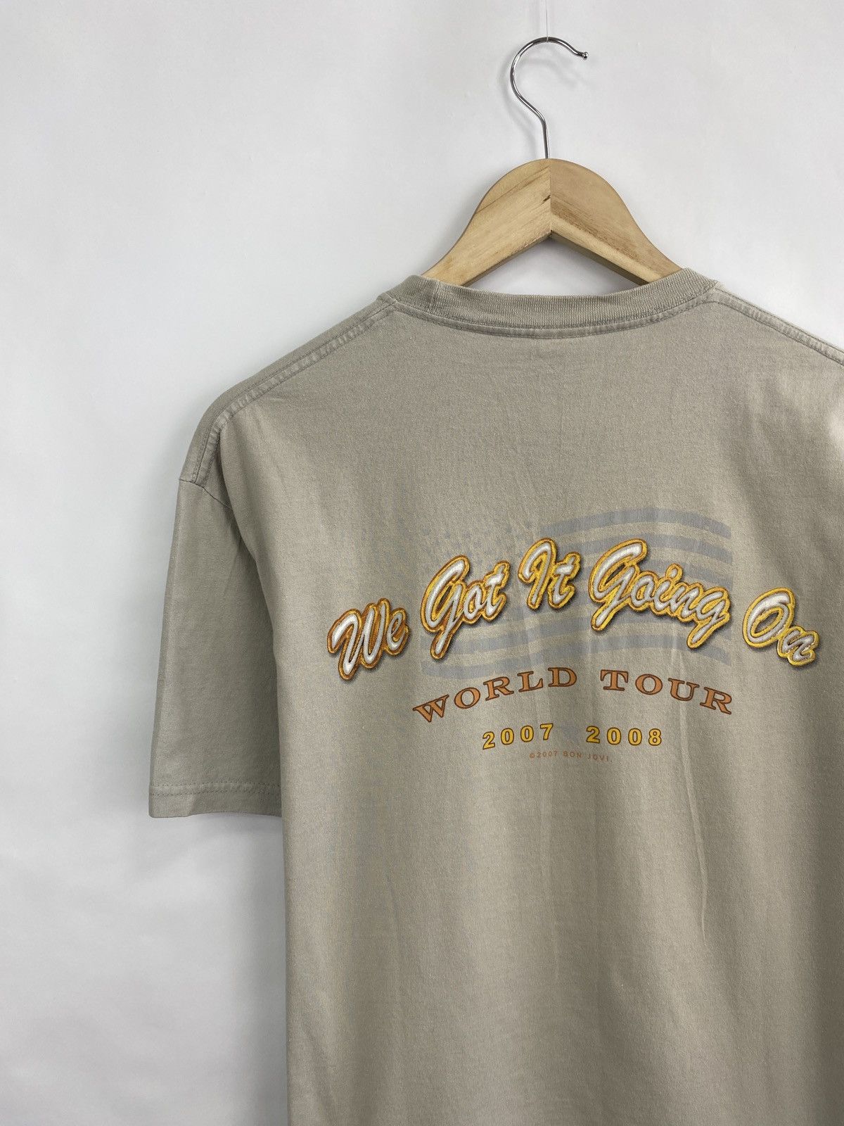 Band Tees × Bon Jovi 🎤Vintage Bon Jovi Lost Highway 2007 t-shirt Size US L / EU 52-54 / 3 - 6 Thumbnail