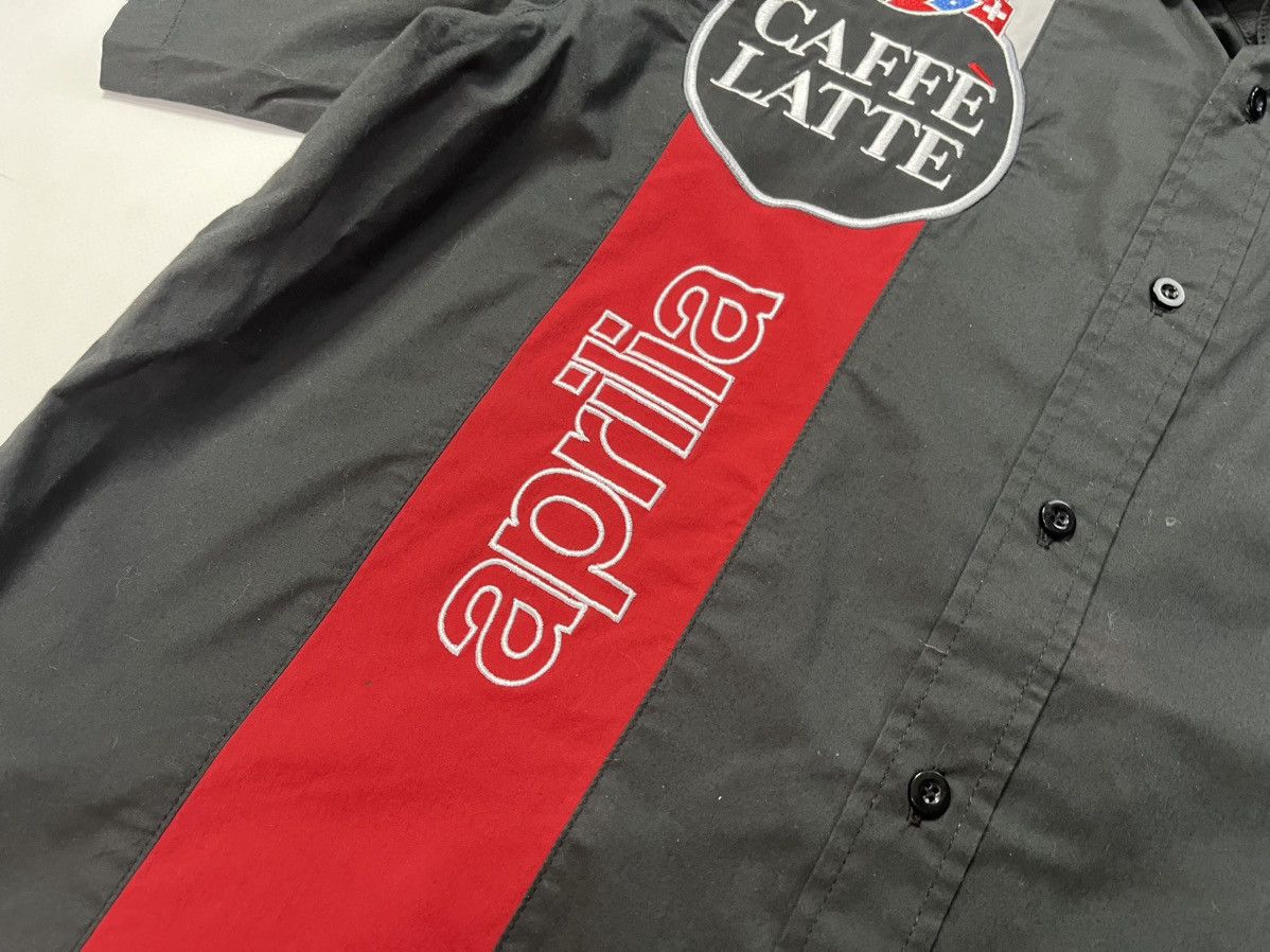 Vintage Vintage Dread Caffe Latte racing shirts Size US L / EU 52-54 / 3 - 12 Thumbnail