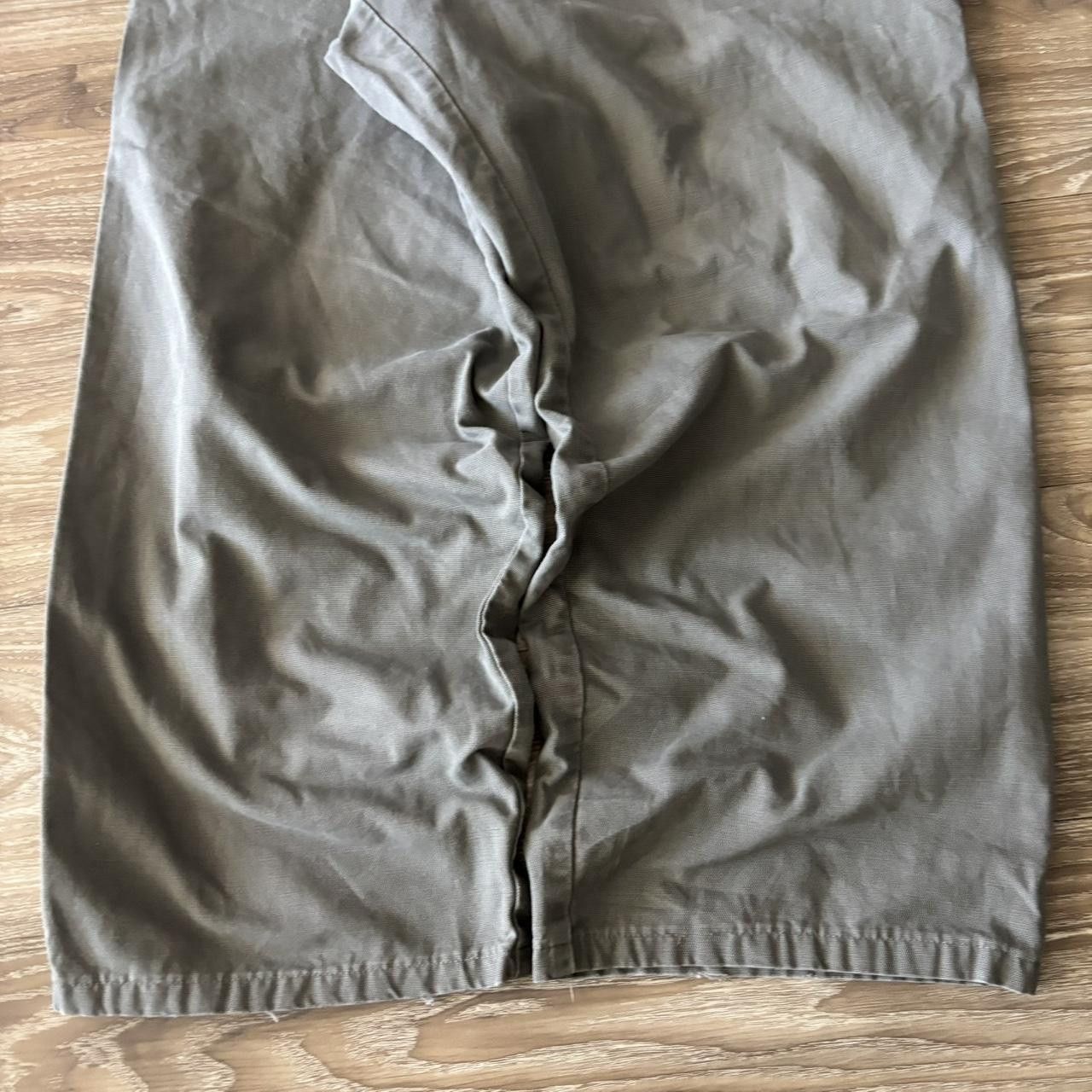 Japanese Brand Crazy Vintage Y2K/2000s Baggy Grey Workwear Skater Carpenter Pants! 40x29 Size US 40 / EU 56 - 6 Thumbnail