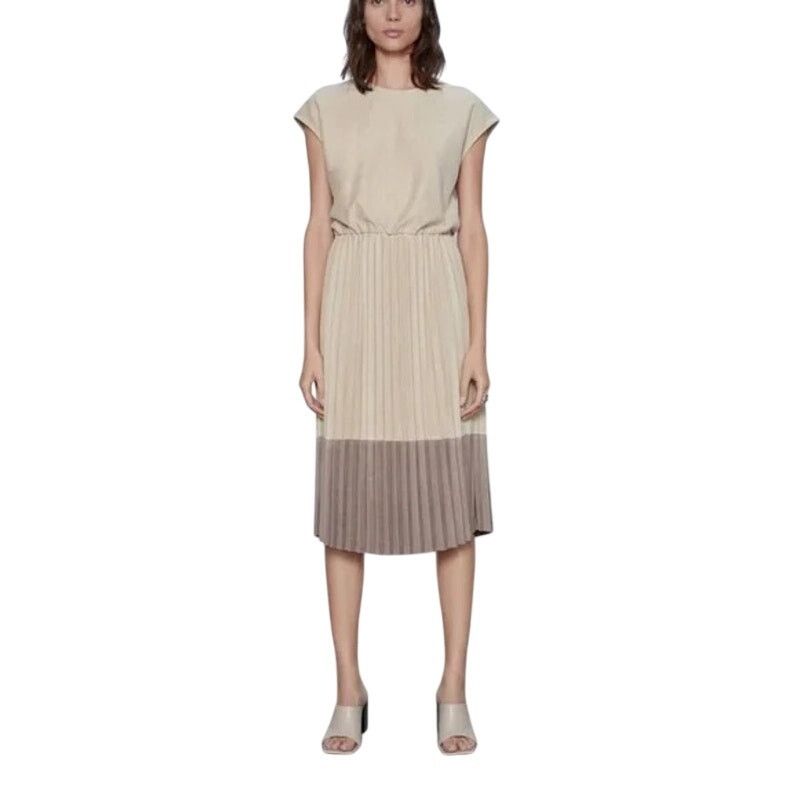 brown dress short long sleeve Red Brown Cut Out Short Dress With Long Sleeves main image 0