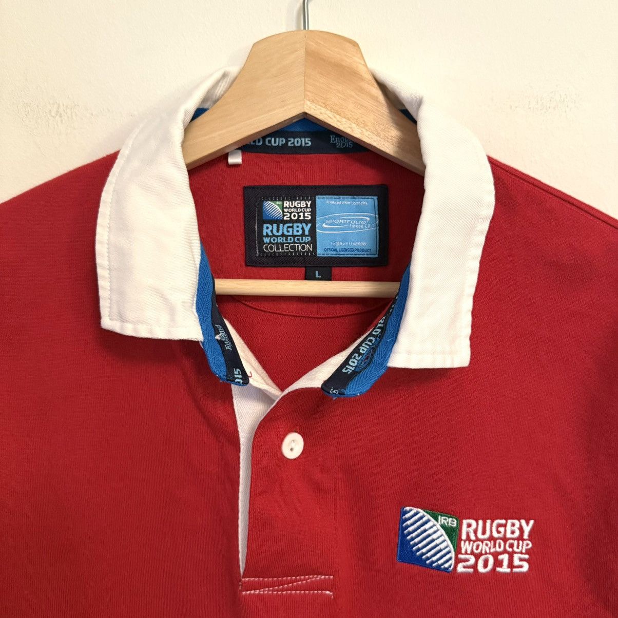 Other 2x Rugby World Cup 2015 All National Team Sportfolio Polos Size US L / EU 52-54 / 3 - 3 Thumbnail