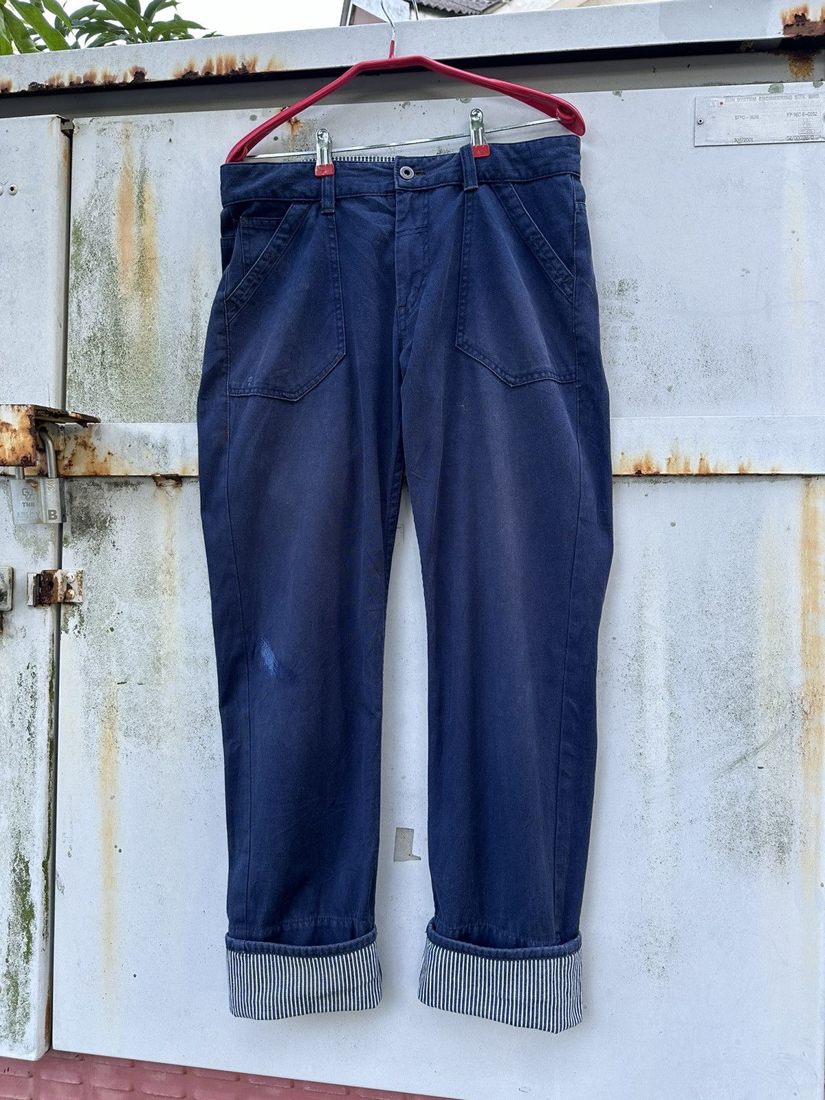 Vintage 👹Vintage Sun Faded G-Smith Fatigue Pants Size US 31 - 2 Thumbnail