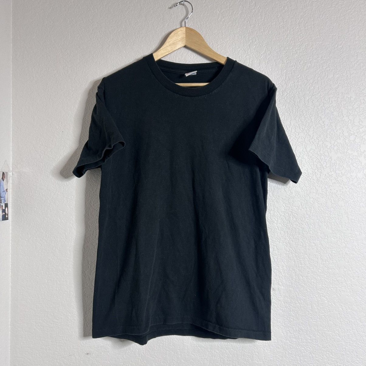 Hanes × Vintage Vintage duke faded black blank tee shirt Size US M / EU 48-50 / 2 - 1 Thumbnail