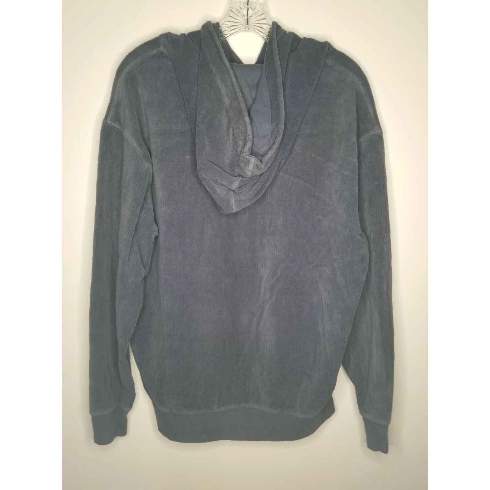 Quiksilver Quiksilver Hoodie Mens Blue Medium Pullover Size US M / EU 48-50 / 2 - 2 Thumbnail