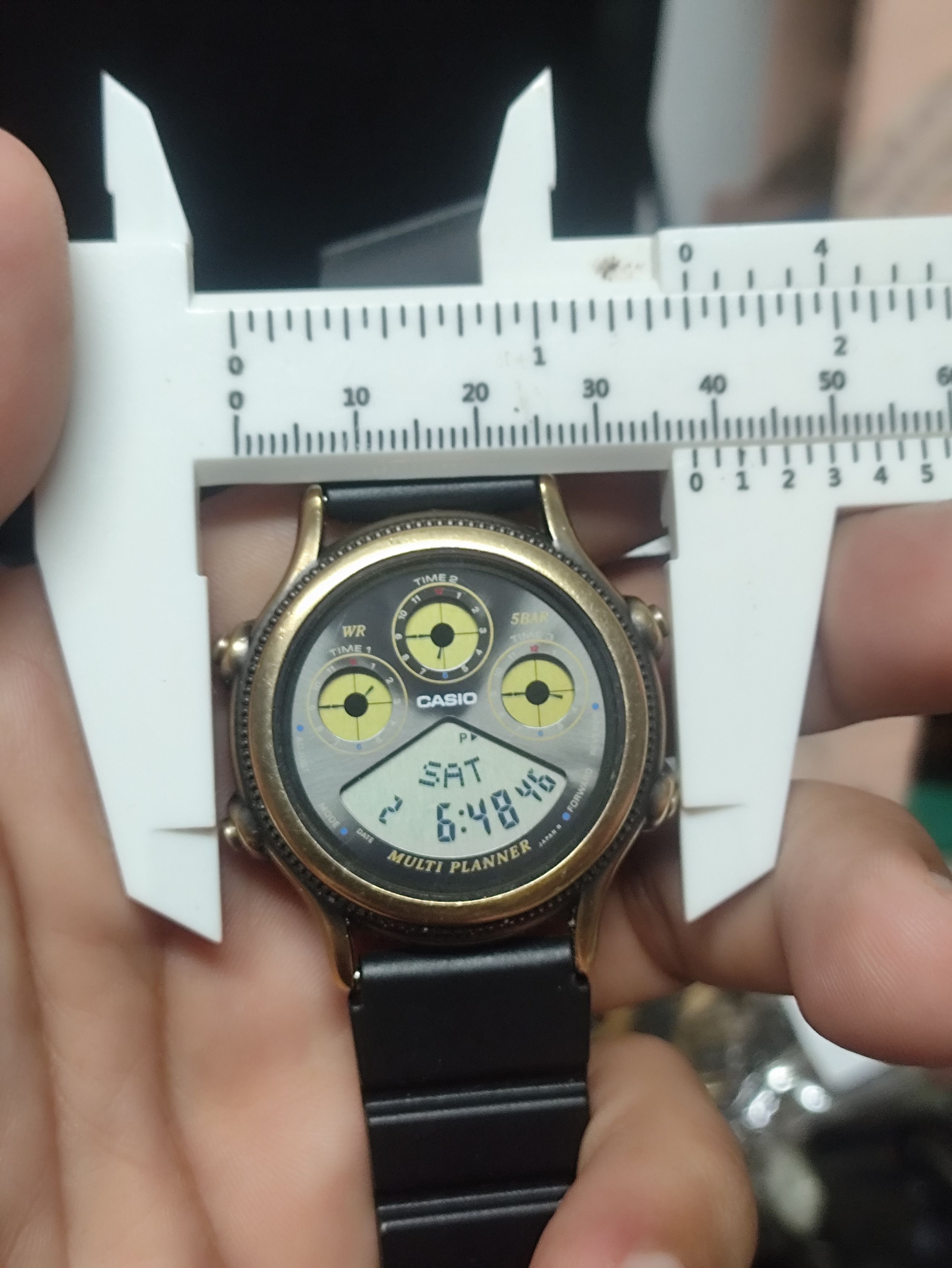 SUPER RARE💥 CASIO BGP-250 AKA RALLY EYE. MADE IN JAPAN