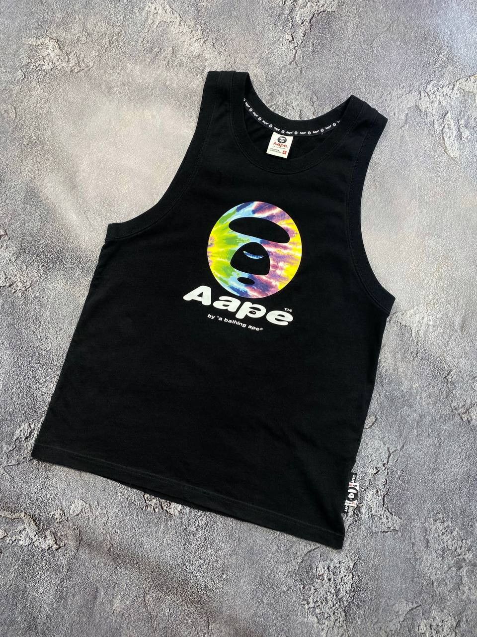 Aape Aape by A Bathing Ape T-shirt black with colorful logo Size US M / EU 48-50 / 2 - 1 Thumbnail