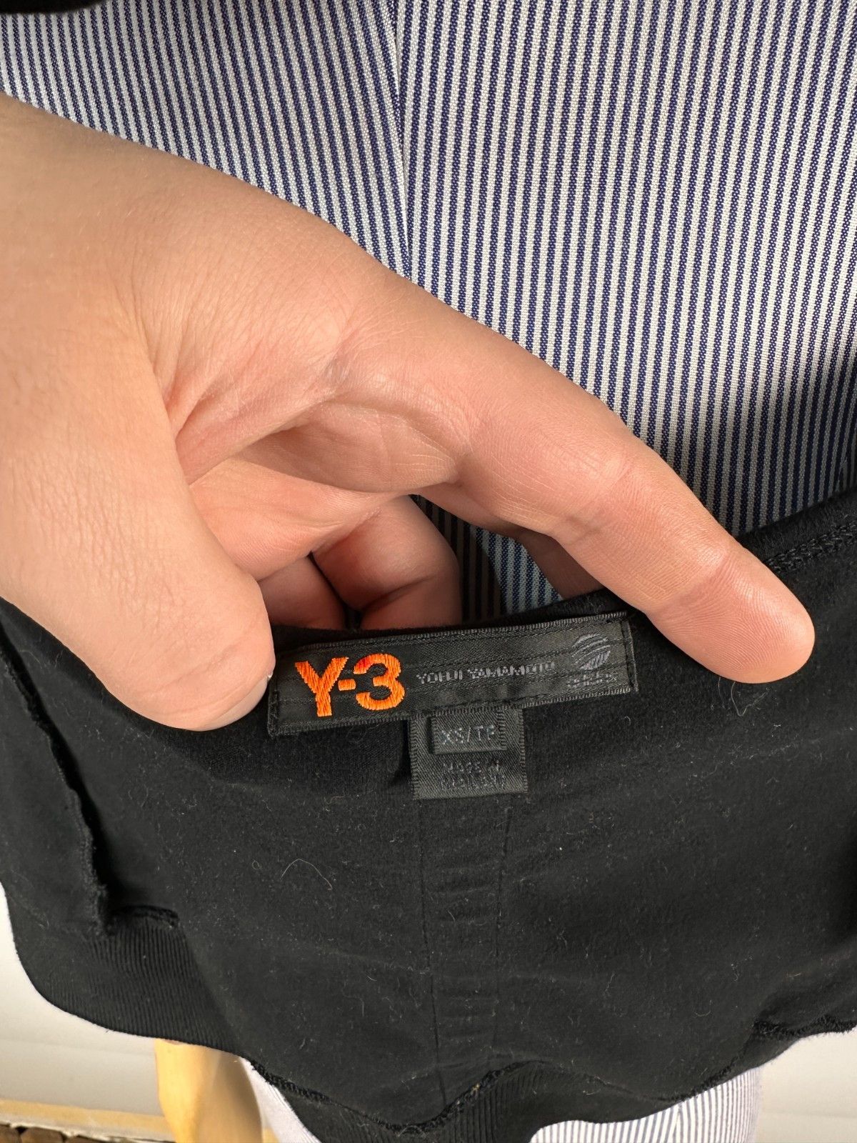 Yohji Yamamoto Adidas Y3 Yohji Yamamoto Women's Hoodie Black Size XS Size XS / US 0-2 / IT 36-38 - 9 Thumbnail