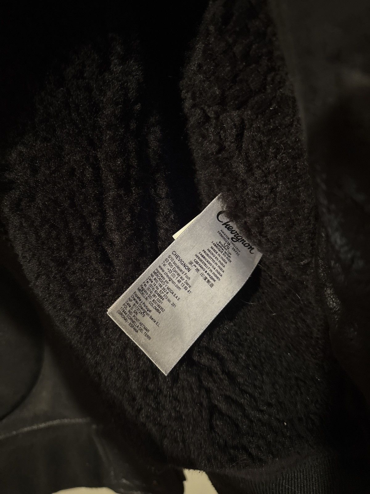 Chevignon Leather Bomber w Fur Lining Size US L / EU 52-54 / 3 - 3 Thumbnail