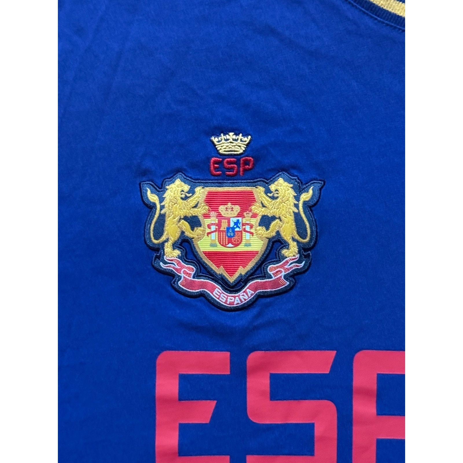 Polo Ralph Lauren Polo Ralph Lauren España Spain Crest Blue T-Shirt Men’s XXL Size US XXL / EU 58 / 5 - 4 Thumbnail