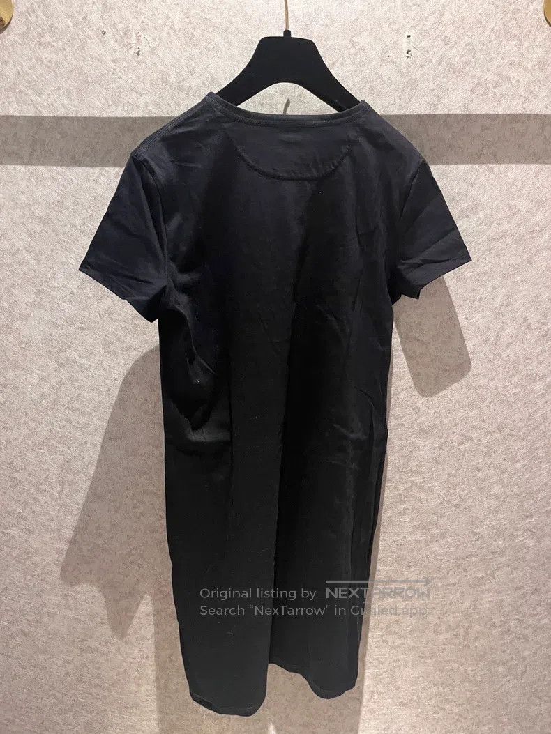 Hermes Hermes Black dress with logo design, pocket embroidery Size XS / US 0-2 / IT 36-38 - 2 Thumbnail