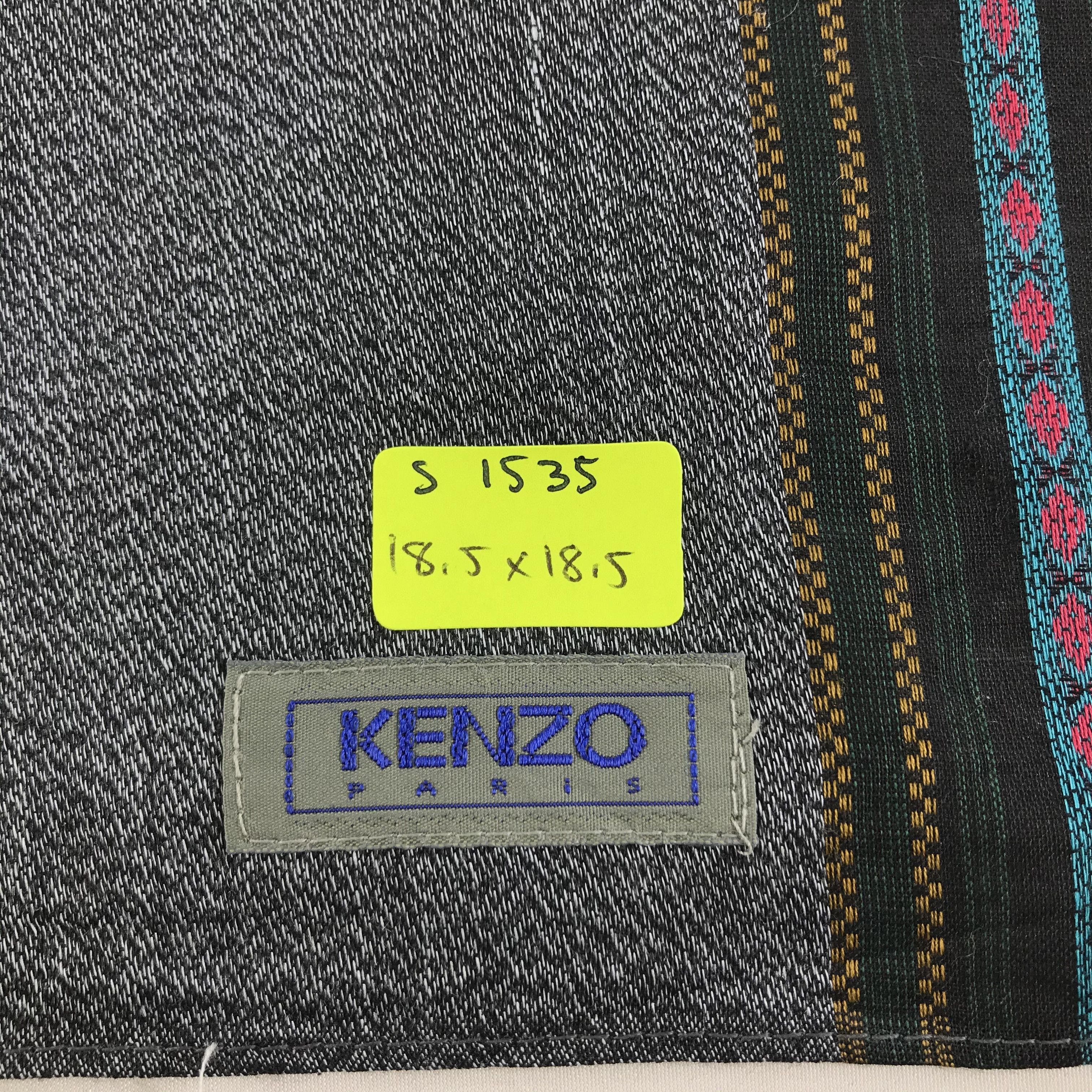 Kenzo × Vintage Kenzo Bandana / Handkerchief / Neckerchief - S1535 Size ONE SIZE - 5 Thumbnail