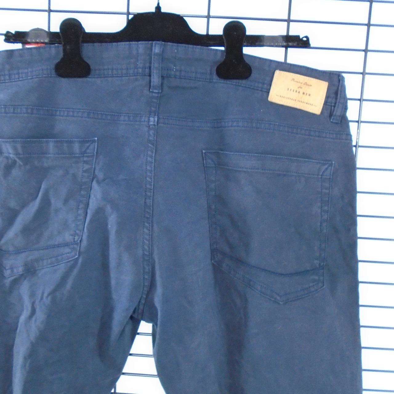 Vintage Men's Jeans Sfera. Dark blue. L. Used. Good Size US 34 / EU 50 - 1 Thumbnail
