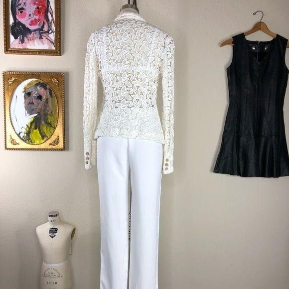 Opening Ceremony Rodarte for Opening Ceremony Lace Blazer Collab Size S / US 4 / IT 40 - 6 Thumbnail