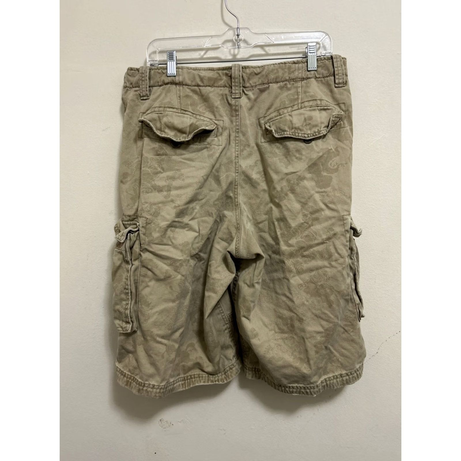 Ecko Unltd. VINTAGE Ecko Unltd. Cargo Shorts Mens 34 Brown Denim Cargo Pocket 90s Relaxed Mens Size US 34 / EU 50 - 7 Thumbnail