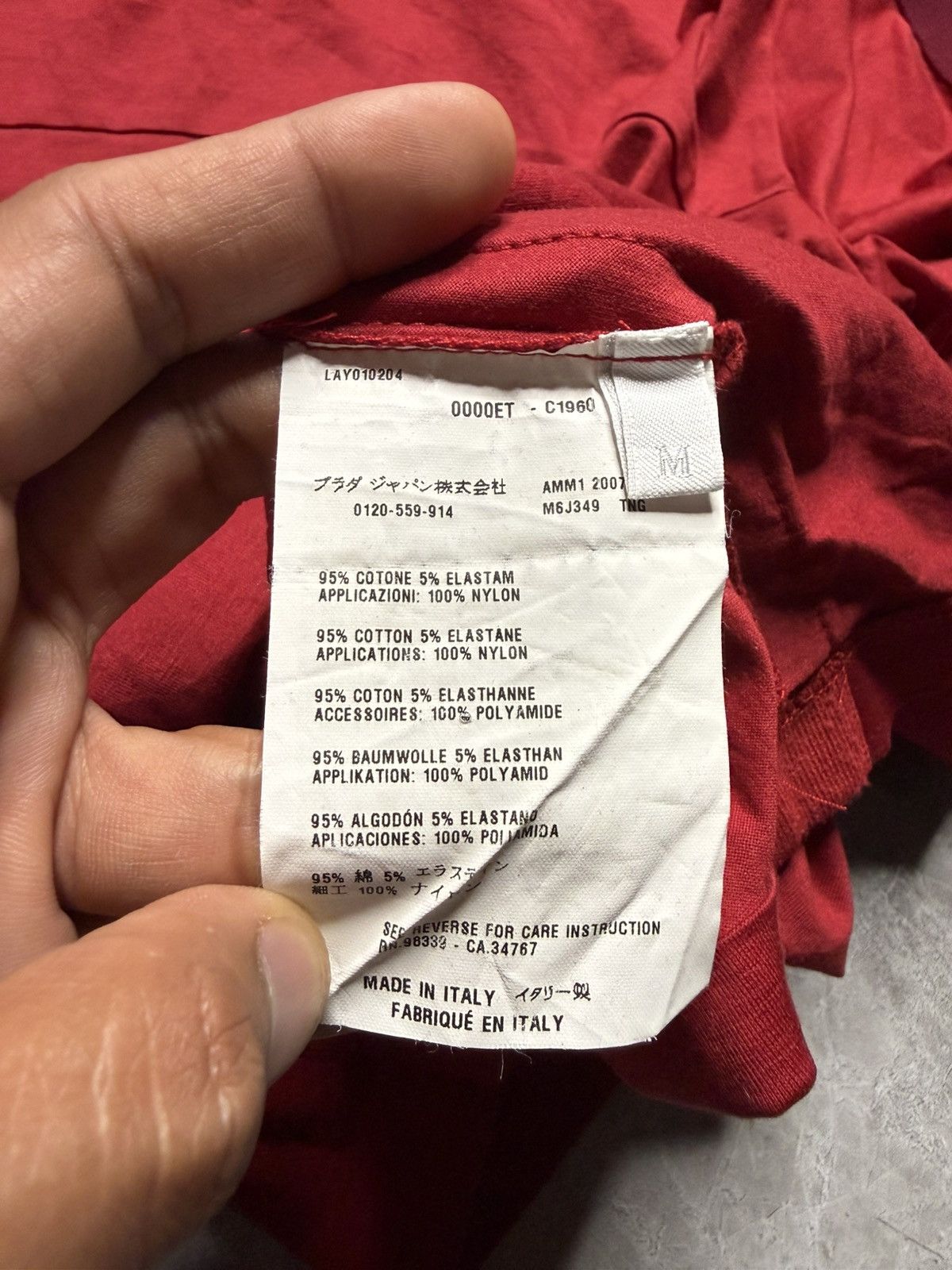 Miu Miu Miu miu S/S 07 Elastic Jersey Cotton Top Size US M / EU 48-50 / 2 - 8 Thumbnail