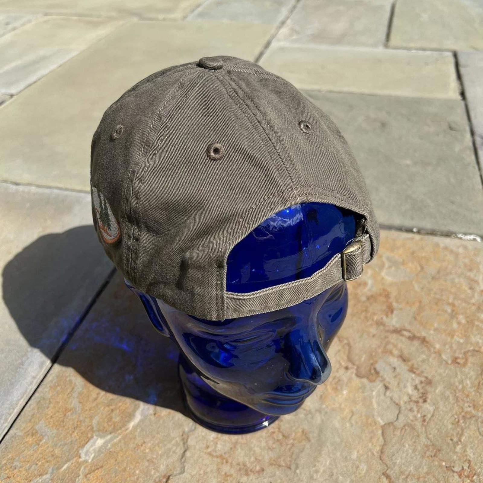 Other Utah Embroidered Strapback Dad Hat Olive Green Size ONE SIZE - 6 Thumbnail