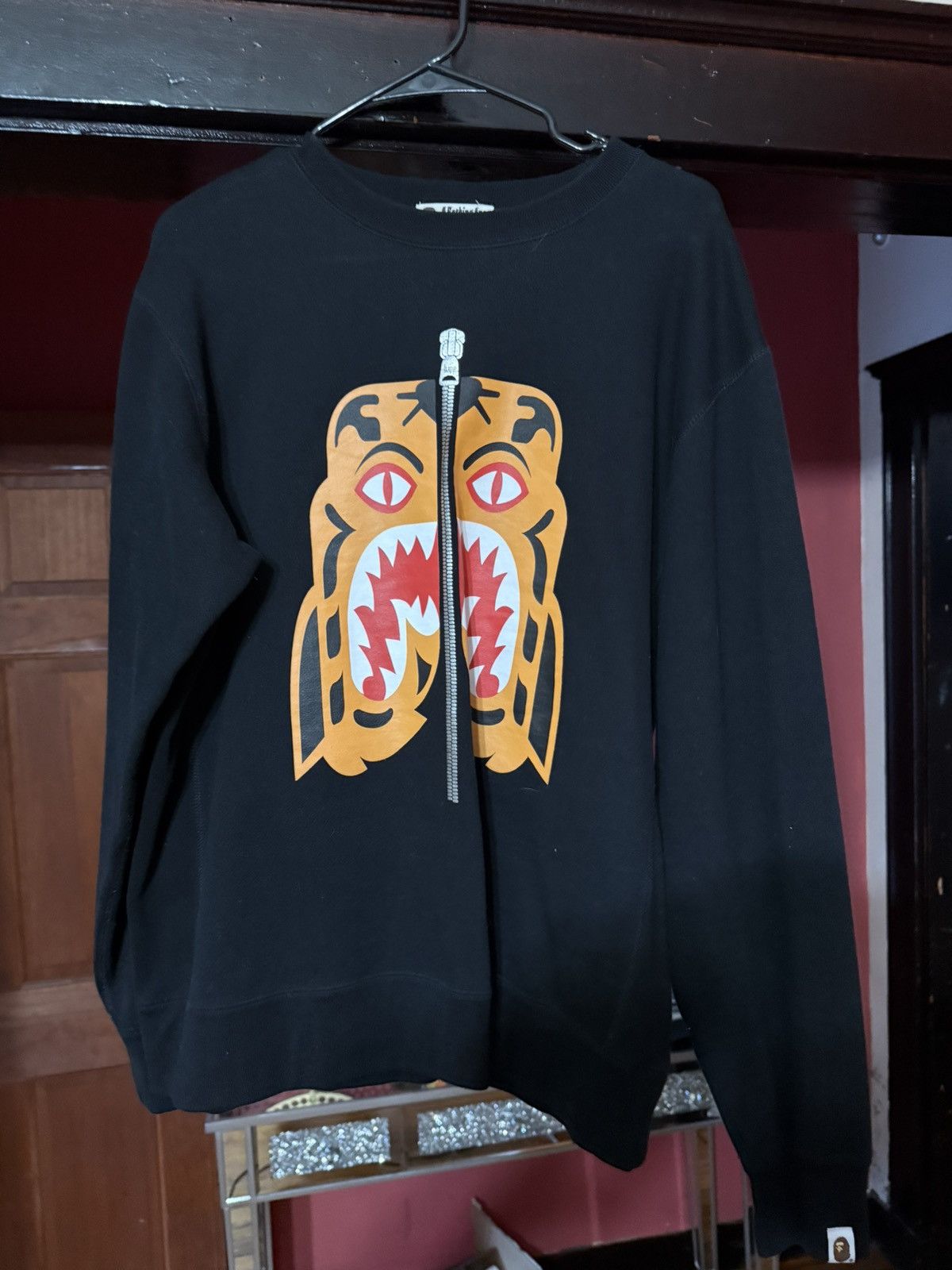 Bape Bape Tiger Crewneck Size XXL Size US XXL / EU 58 / 5 - 1 Thumbnail