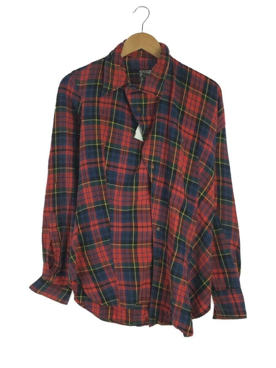 image of Vivienne Westwood Checkered Orb Shirt, Men's (Size Small)