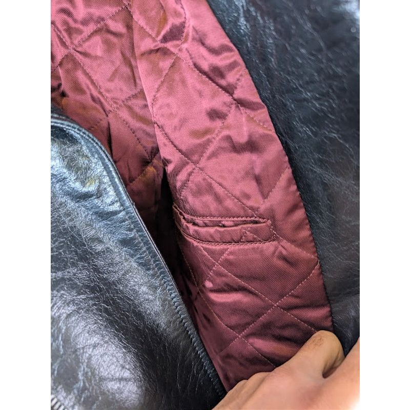 Dries Van Noten o1rshd1 Vintage Lodz Leather Biker Jacket in Black Size US M / EU 48-50 / 2 - 11 Thumbnail