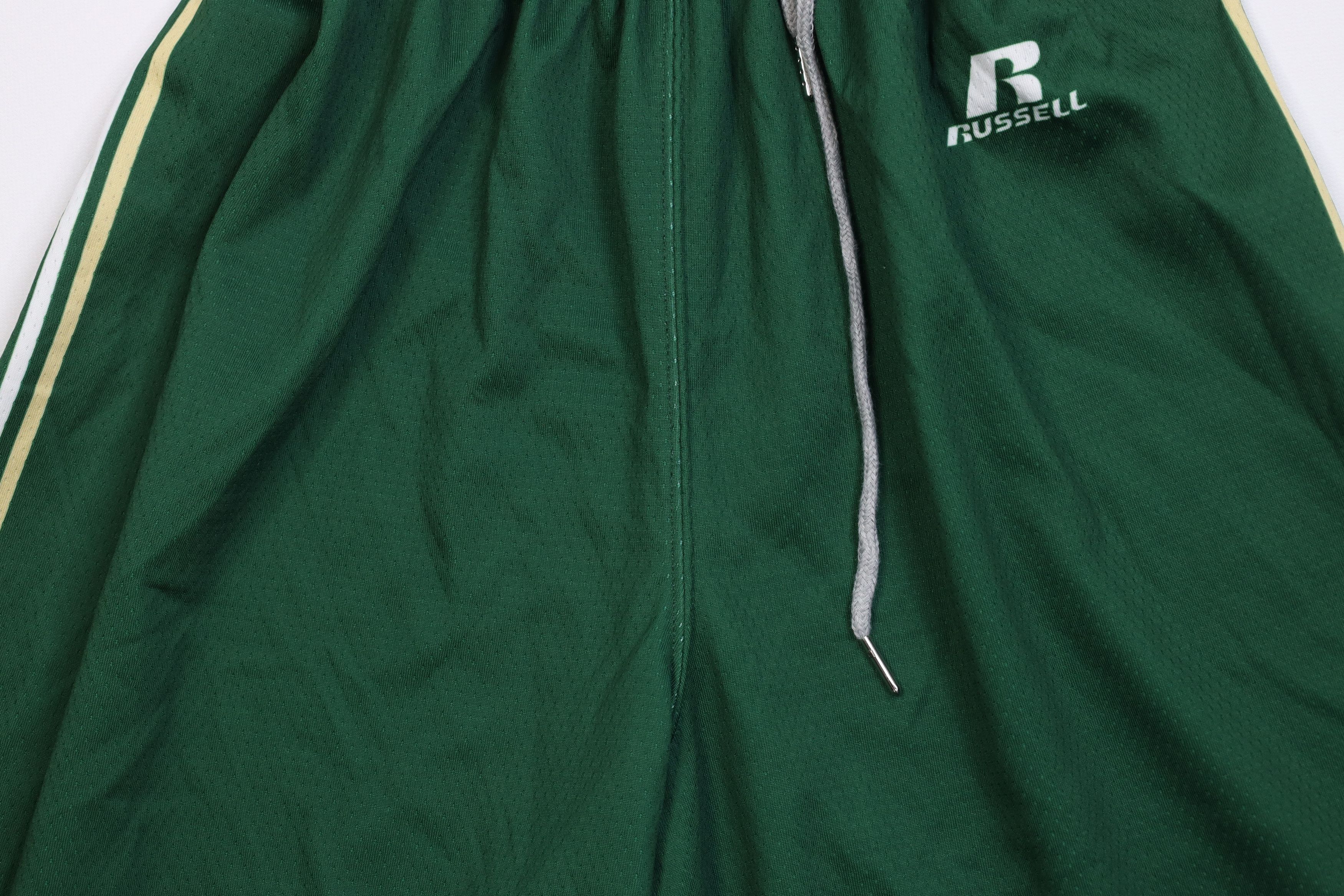 Russell Athletic Vintage 90s Y2K Russell Athletic Basketball Gym Shorts Green Size US 30 / EU 46 - 3 Thumbnail