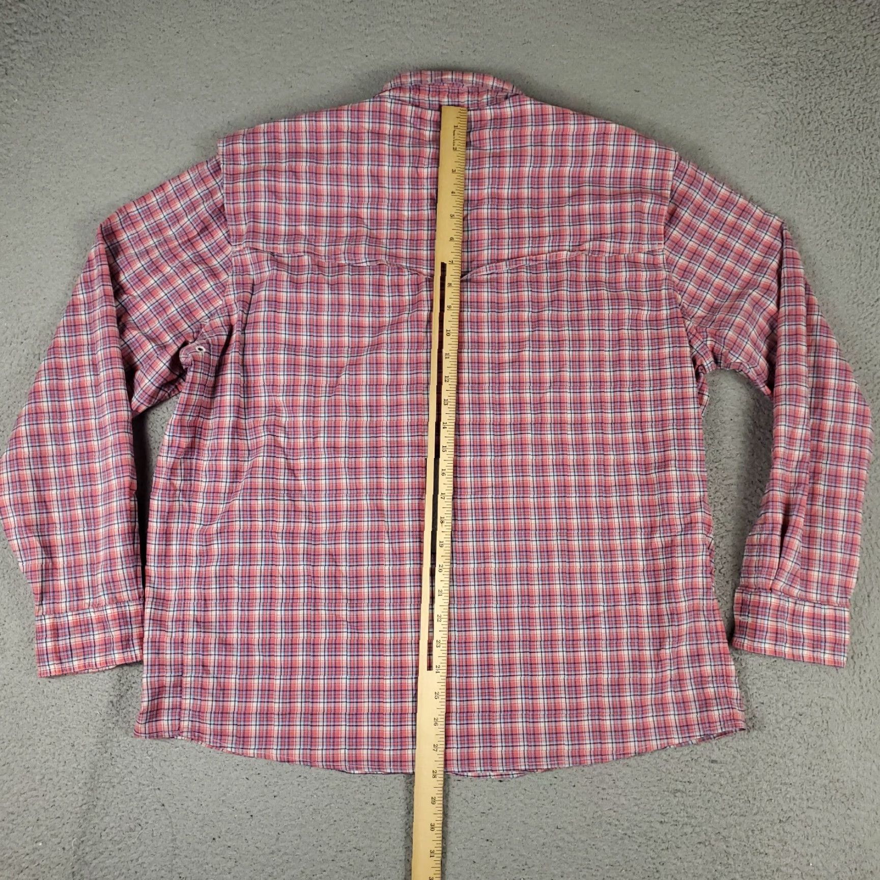 Vineyard Vines VINEYARD VINES Red Plaid Button-Up Shirt Men’s Size XL Long Sleeve Vented Fishing Size US XL / EU 56 / 4 - 3 Thumbnail