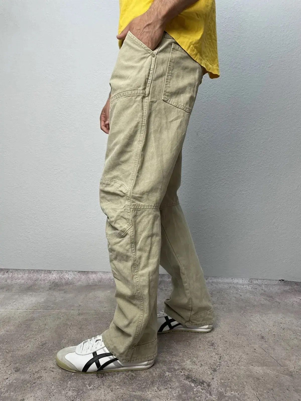 G-Star × Japanese Brand × Vintage Vintage Junya Watanabe Balenciaga Style Bondage Cargo Pants Size US 34 / EU 50 - 8 Thumbnail